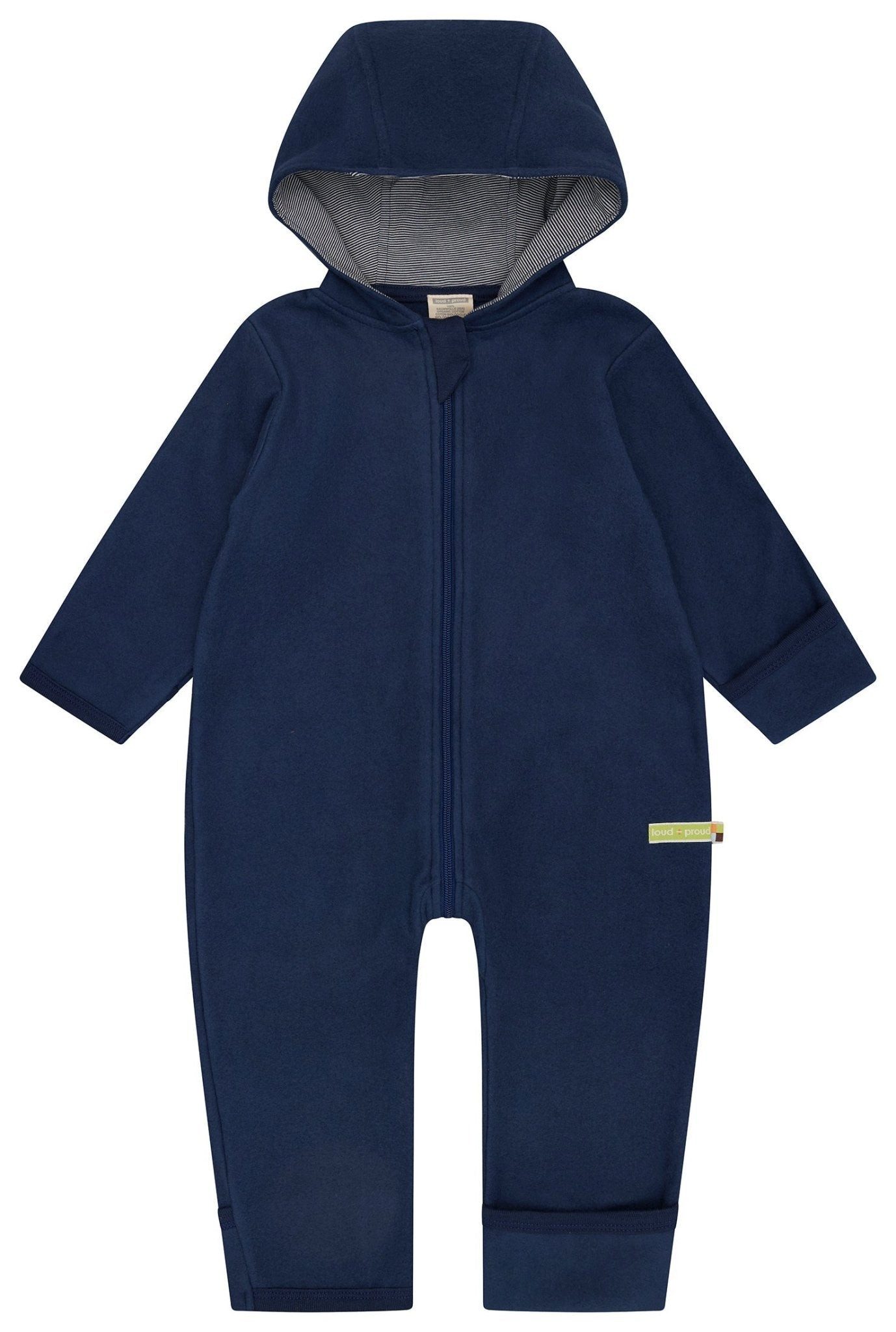 loud + proud Overall aus Baumwoll-Fleece