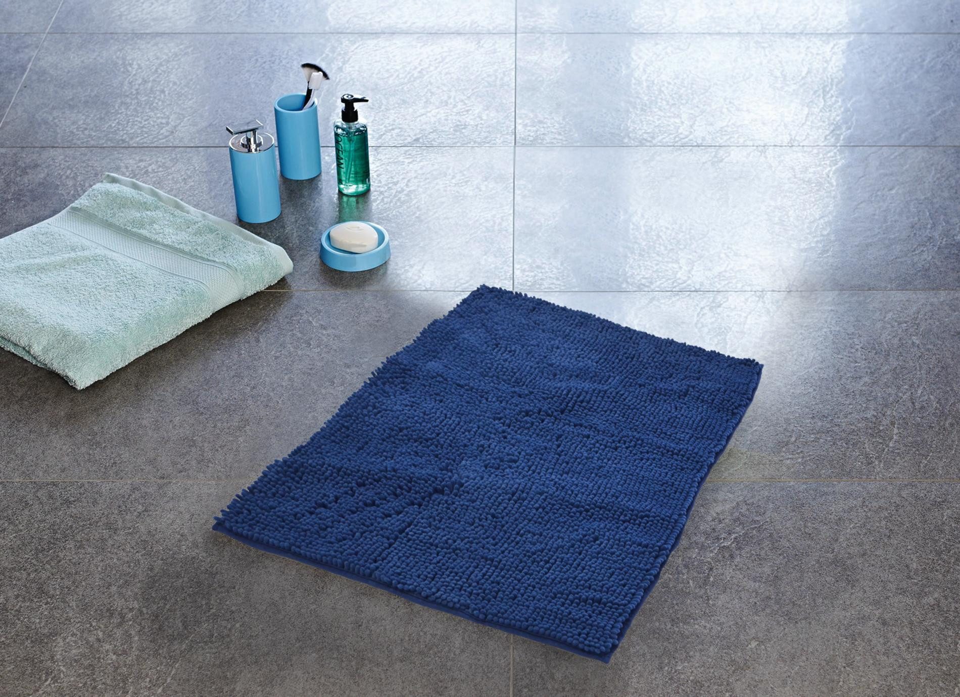 Ridder Badematte Soft dunkelblau, Höhe 2 günstig online kaufen