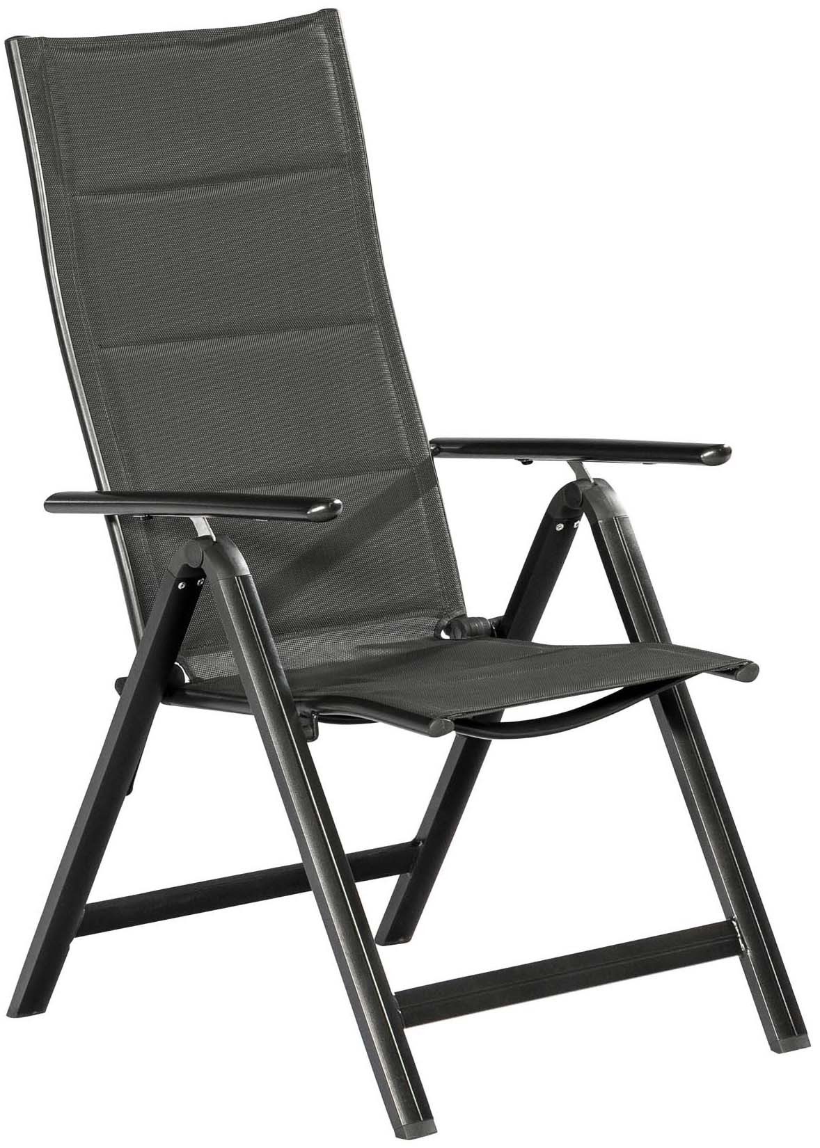 MERXX Garten-Essgruppe Taviano, (Set, 9-tlg), 8 Klappsessel, 5-fach verstellbar, Ausziehtisch – Bild 4 von 5