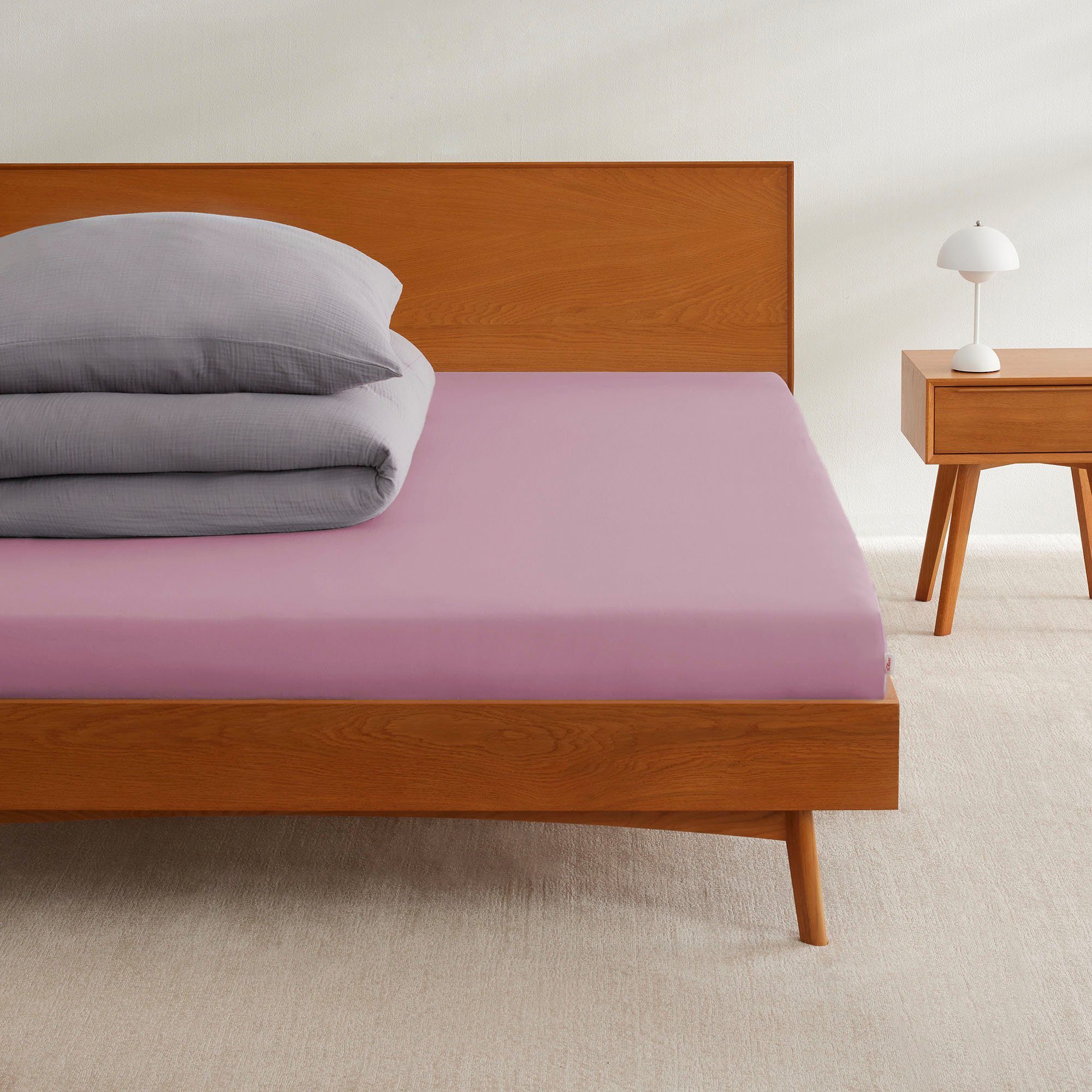 s.Oliver Spannbettlaken "TABEA, 100% Baumwolle, große Farbauswahl" Bettlake günstig online kaufen