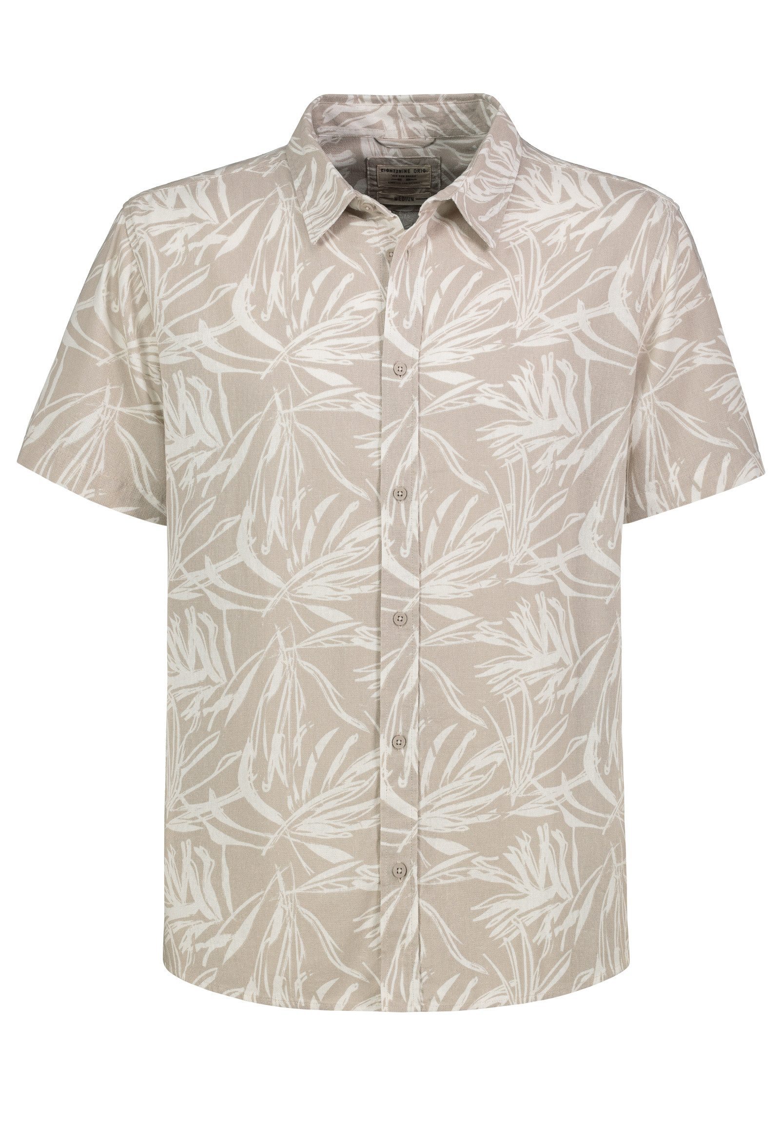 Eight2Nine Kurzarmhemd Eight2nine Herren Freizeithemd kurz arm Hemd Sommer Shirt Leicht