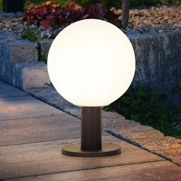 Globo LED Außen-Stehlampe, Leuchtmittel inklusive, Warmweiß, RGB LED Außenleuchte Stehlampe Standleuchte Sockellampe Fernbedienung