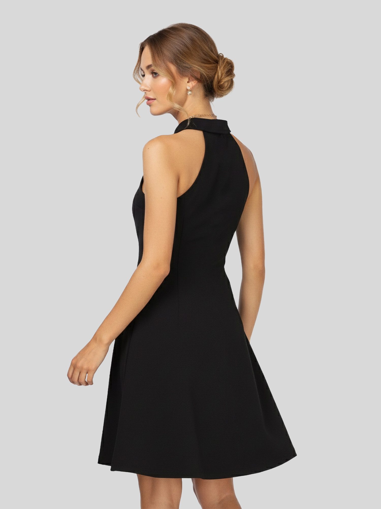 LAPA PLUS Partykleid Elegantes Neckholderkleid für Damen, Modisches A-Linie günstig online kaufen