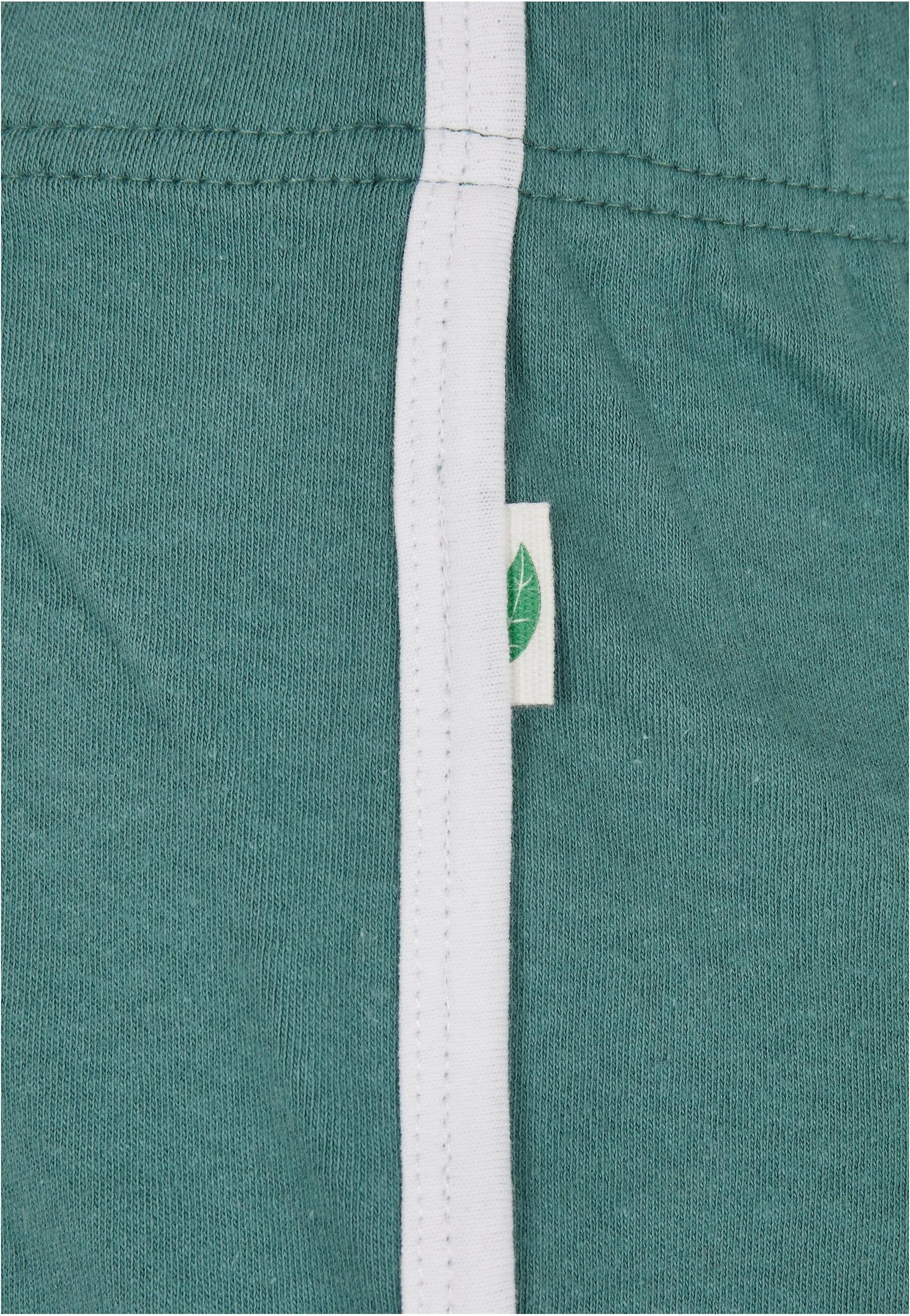 URBAN CLASSICS Stoffhose Ladies paleleaf/white Hotpants (1-tlg) Retro Damen Organic Interlock