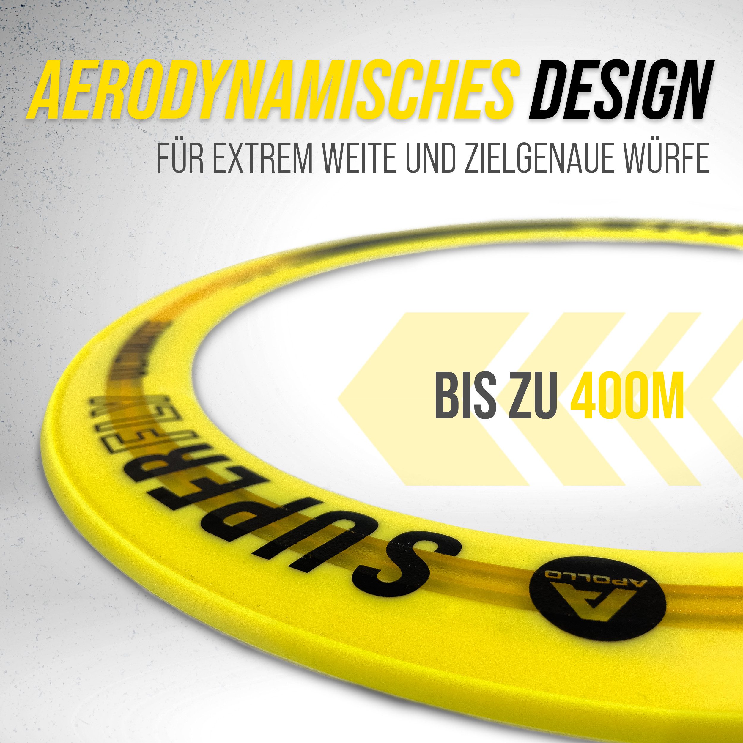 Apollo Spielzeug-Gartenset Superfly Wurfring - Aerodynamische Flugscheibe f günstig online kaufen