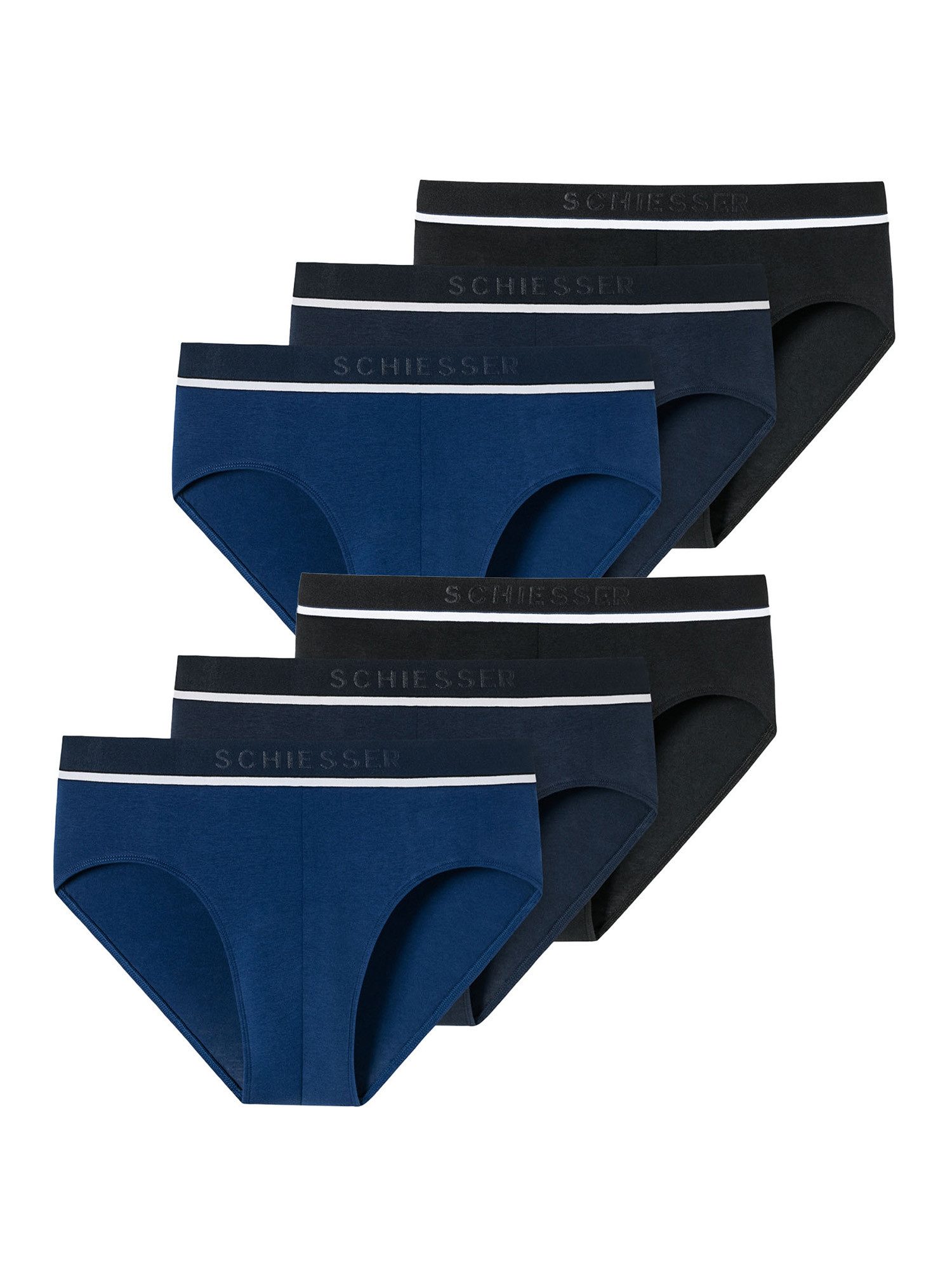 Schiesser Slip 95/5 Organic Cotton (3-St) günstig online kaufen