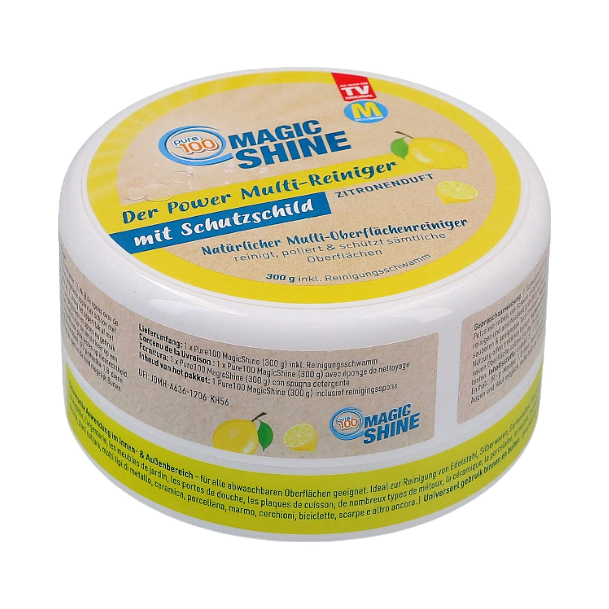 Pure100 MagicShine Pure100 MagicShine Putzstein 300 g – Der Power Multi-Reiniger Putzstein