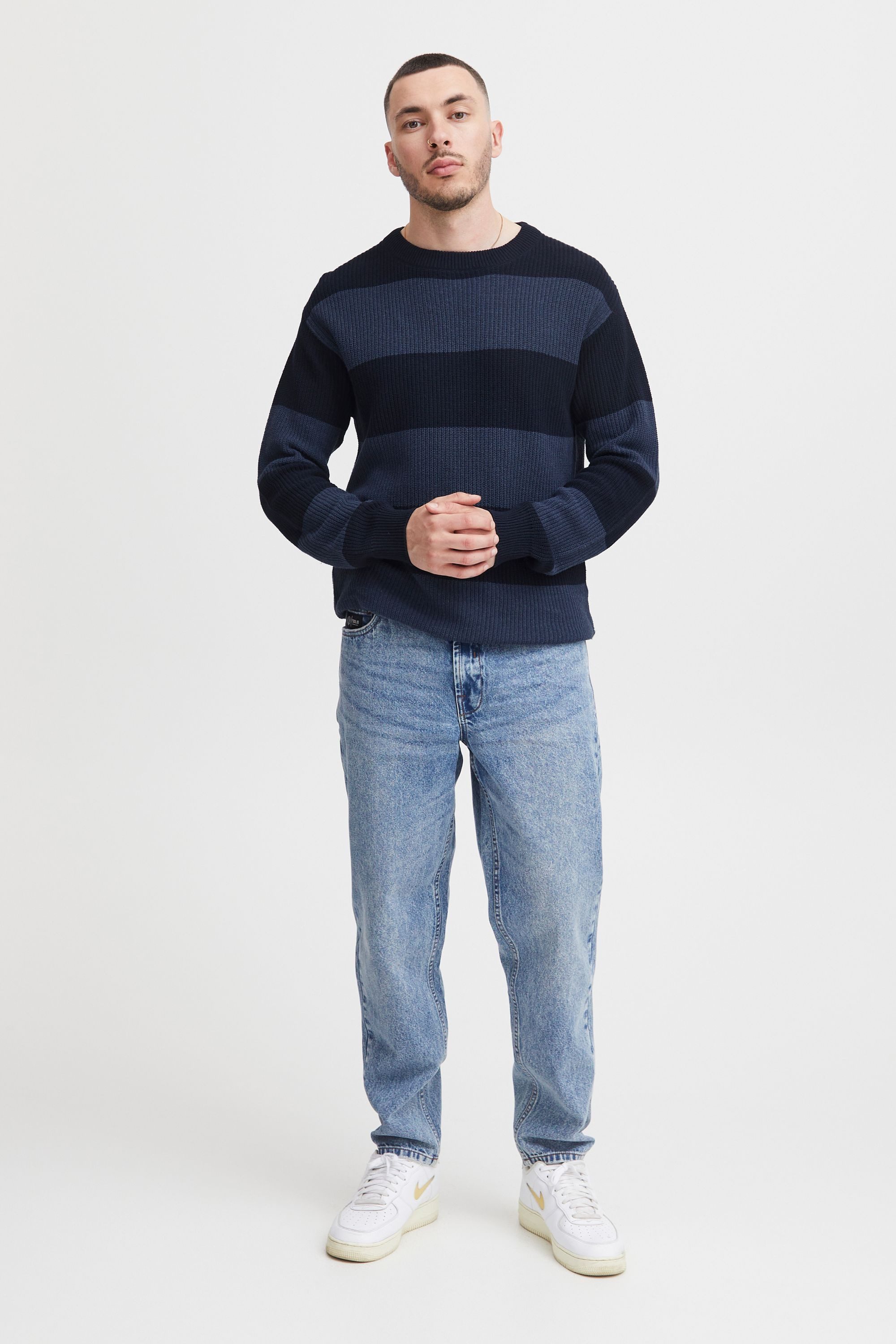 !Solid Strickpullover SDSergio Crewneck 21301066-ME Modischer günstig online kaufen