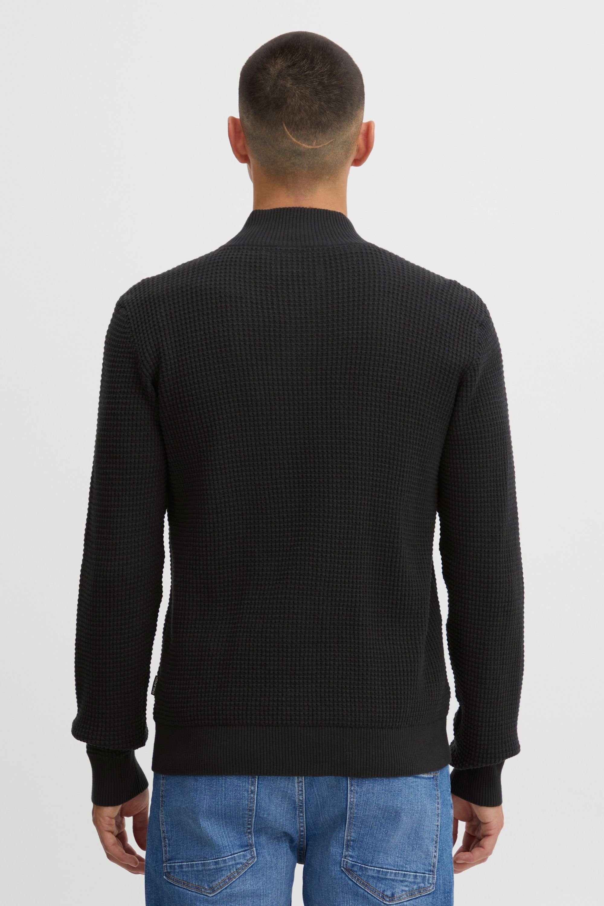 Blend Strickjacke BHPullover Grobstrick Zip-Jacke