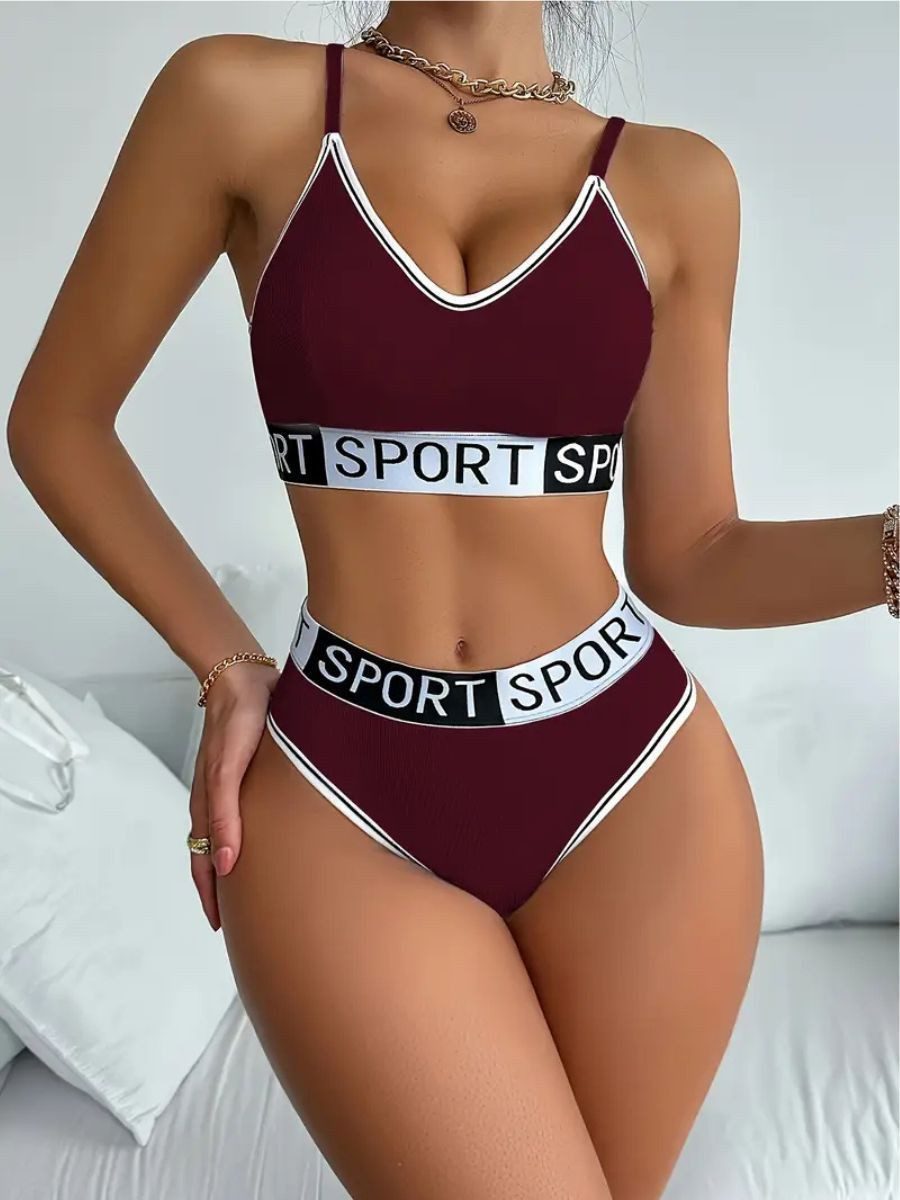 Elegant Love Set: Sport-BH Komfort Dessous-Set günstig online kaufen