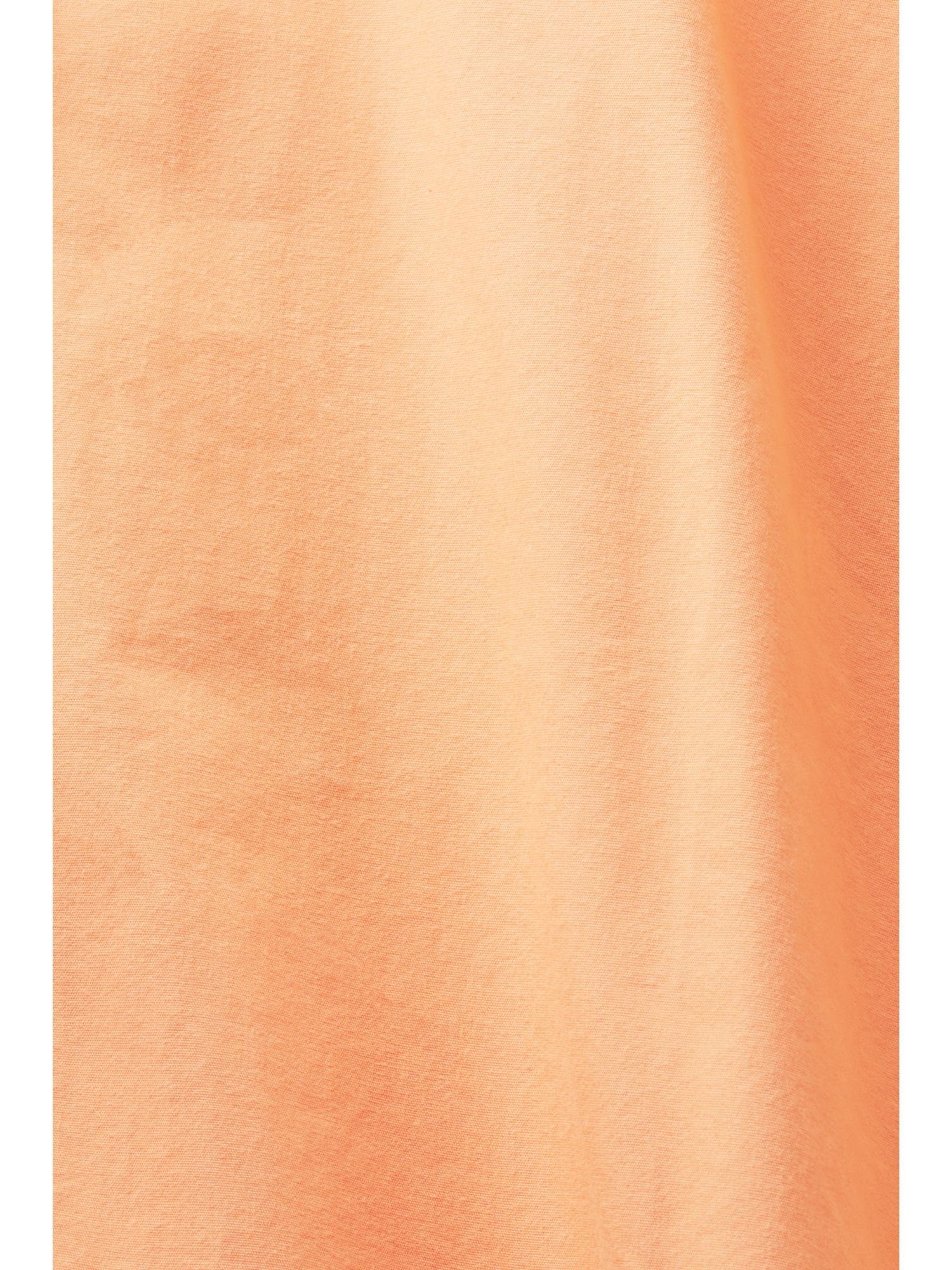 Langarmbluse Hemd PEACH aus Esprit Baumwoll-Popeline