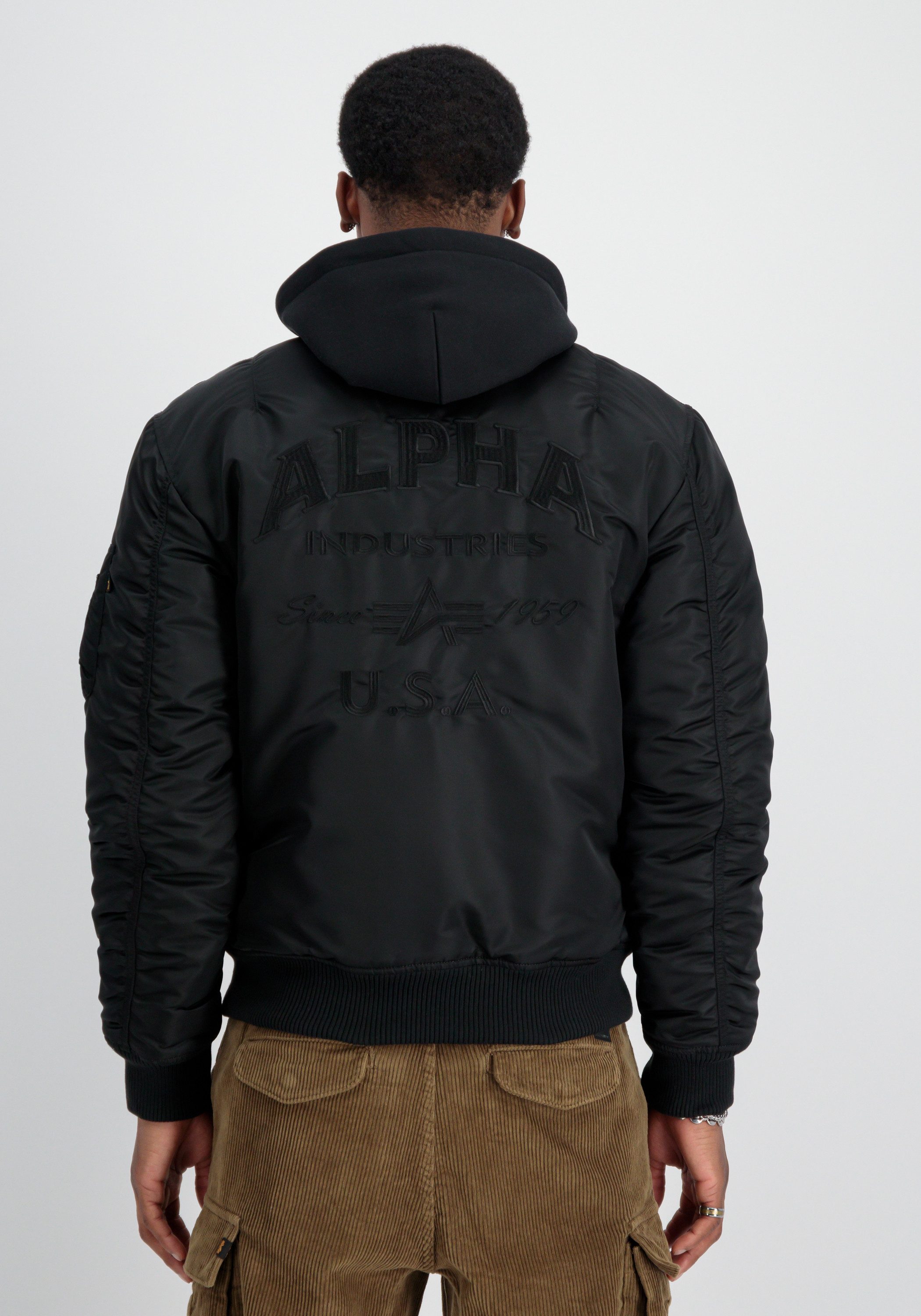 Alpha Industries Bomberjacke MA-1 Zip Hood günstig online kaufen