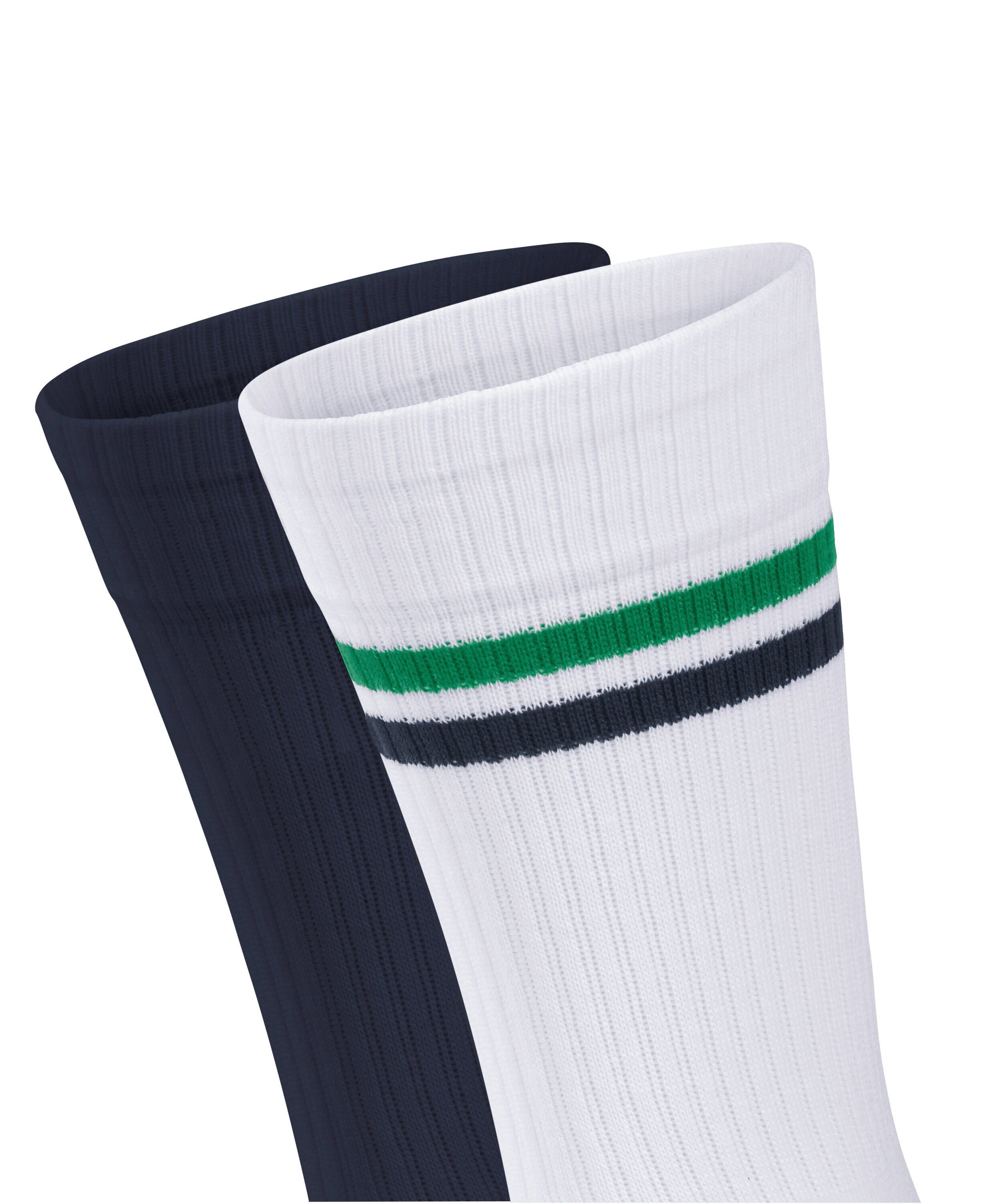 (2-Paar) Esprit (2060) Tennis Socken woolwhite 2-Pack Stripe
