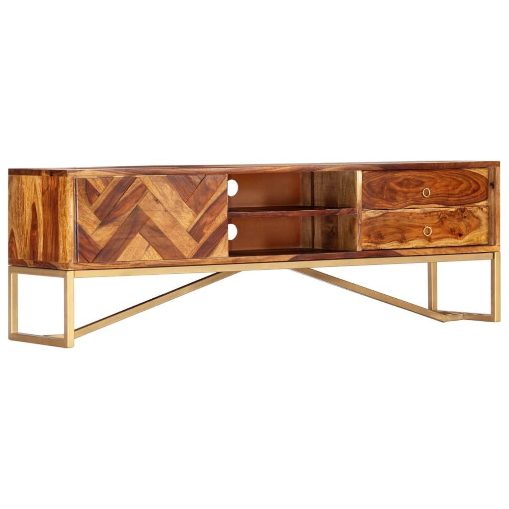 furnicato TV-Schrank 140 x 30 x 45 cm Massivholz | TV-Schränke