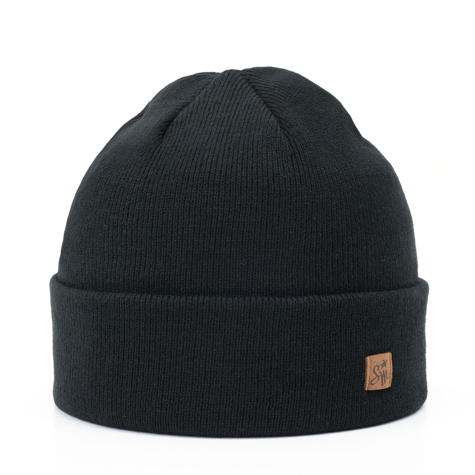 Smith & Miller Baseball Cap Mütze (Beanie) Basic Cuff - schwarz - 1 Stück
