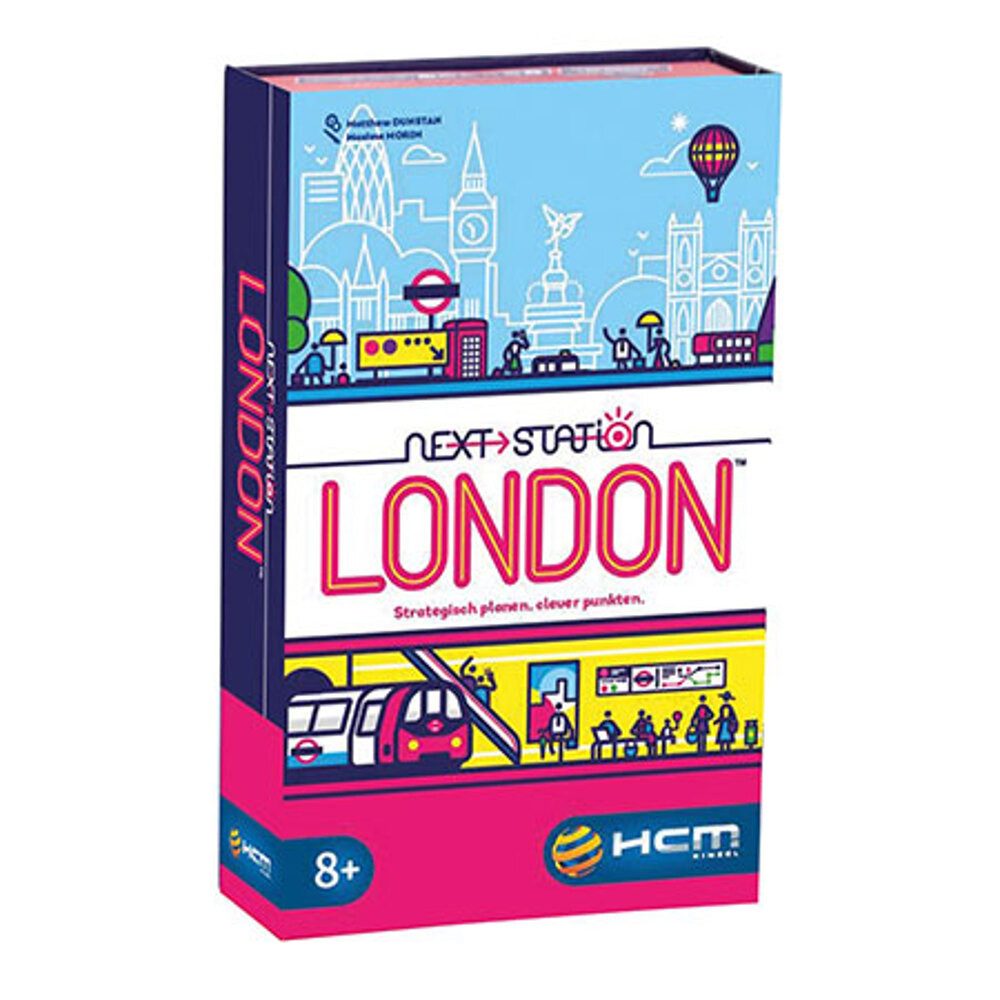 HCM KINZEL Spiel Next Station: London - Nominiert Spiel des Jahres 2023