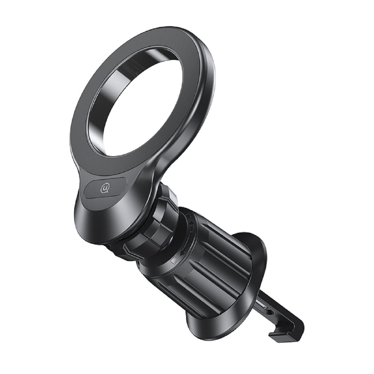 USAMS Handy-Halterung US-ZJ075 Magnetic Car Phone Holder (Air Vent), (Packung, 2-tlg. : 1 x Universal Magnet 1 x Metallplatten, starker Magnetismus, mit 360 ° rotierende Kugel, kompakt)