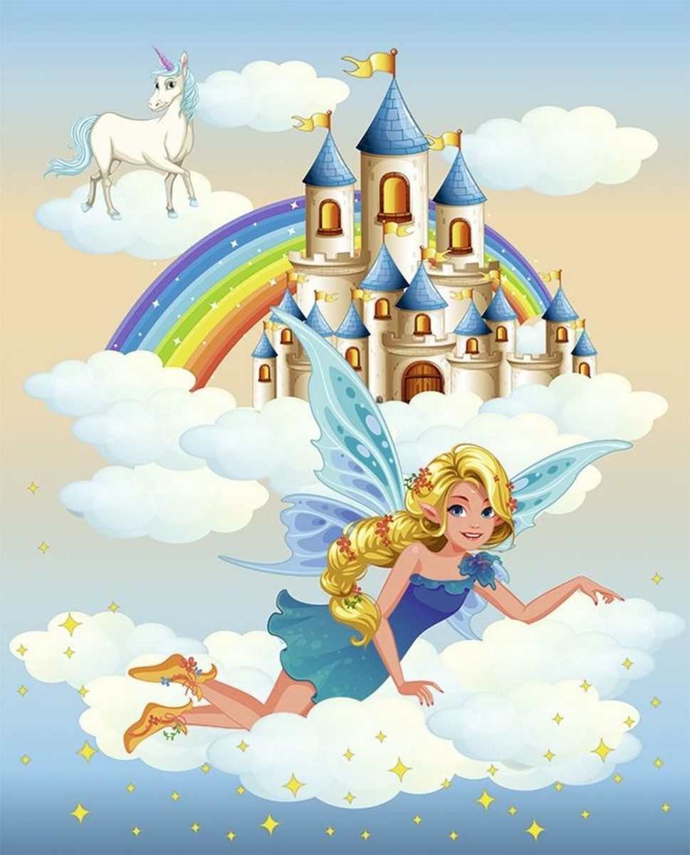 Ursus - Ludwig Bähr Bastelfilz Mein magisches Kratzelbuch 'Feen & Prinzessinnen'