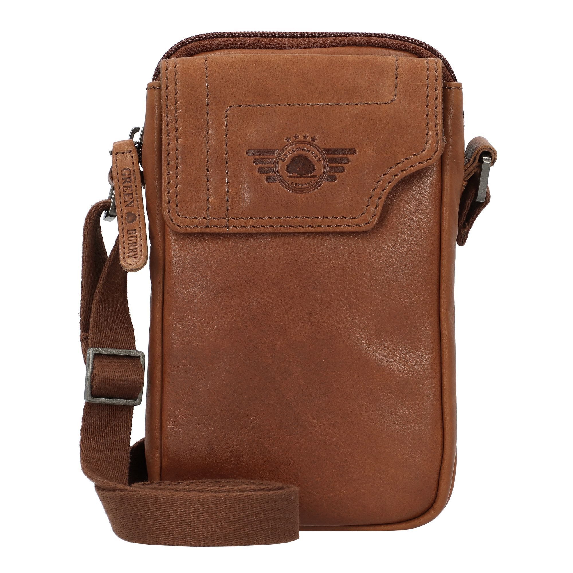 Greenburry Umhängetasche Vintage, Leder