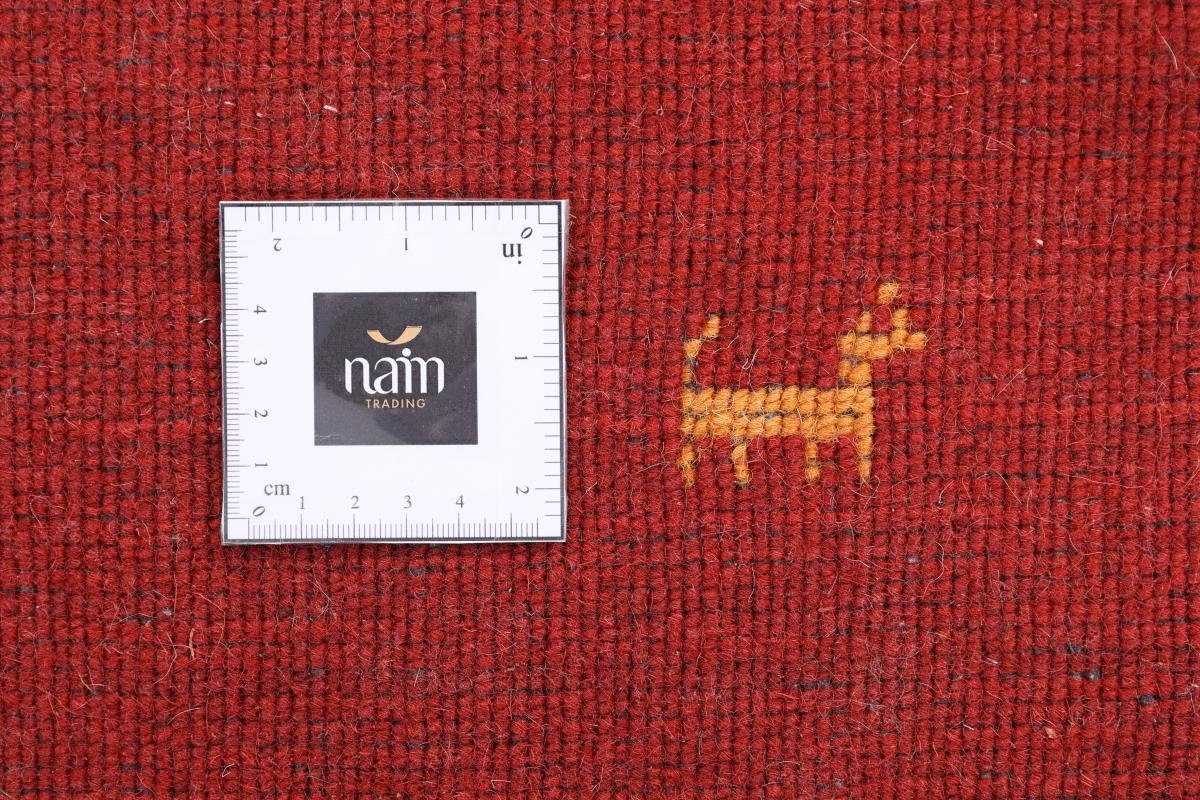 Orientteppich Loom Höhe: 12 Red Moderner Nain Trading, rechteckig, Orientteppich, Gabbeh 119x174 mm