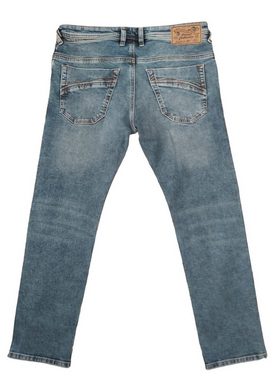 Diesel Regular-fit-Jeans IAKOP RM011 (Blau) Stretch, Used Look, 5-Pocket-Style
