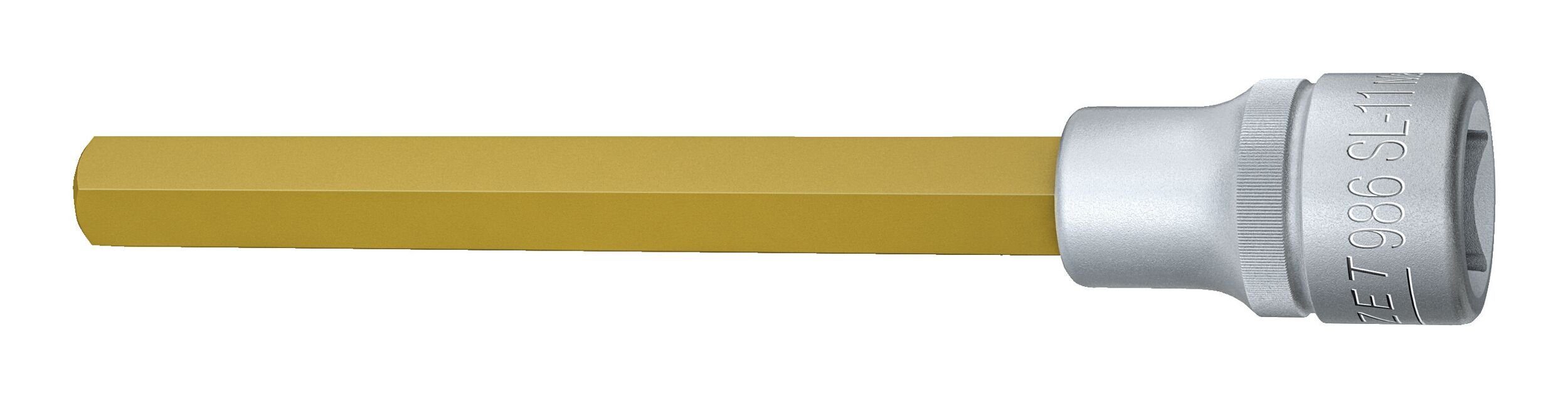 HAZET Steckschlüssel, Schraubendrehereinsatz 1/2" Innensechskant 8 x 140 mm