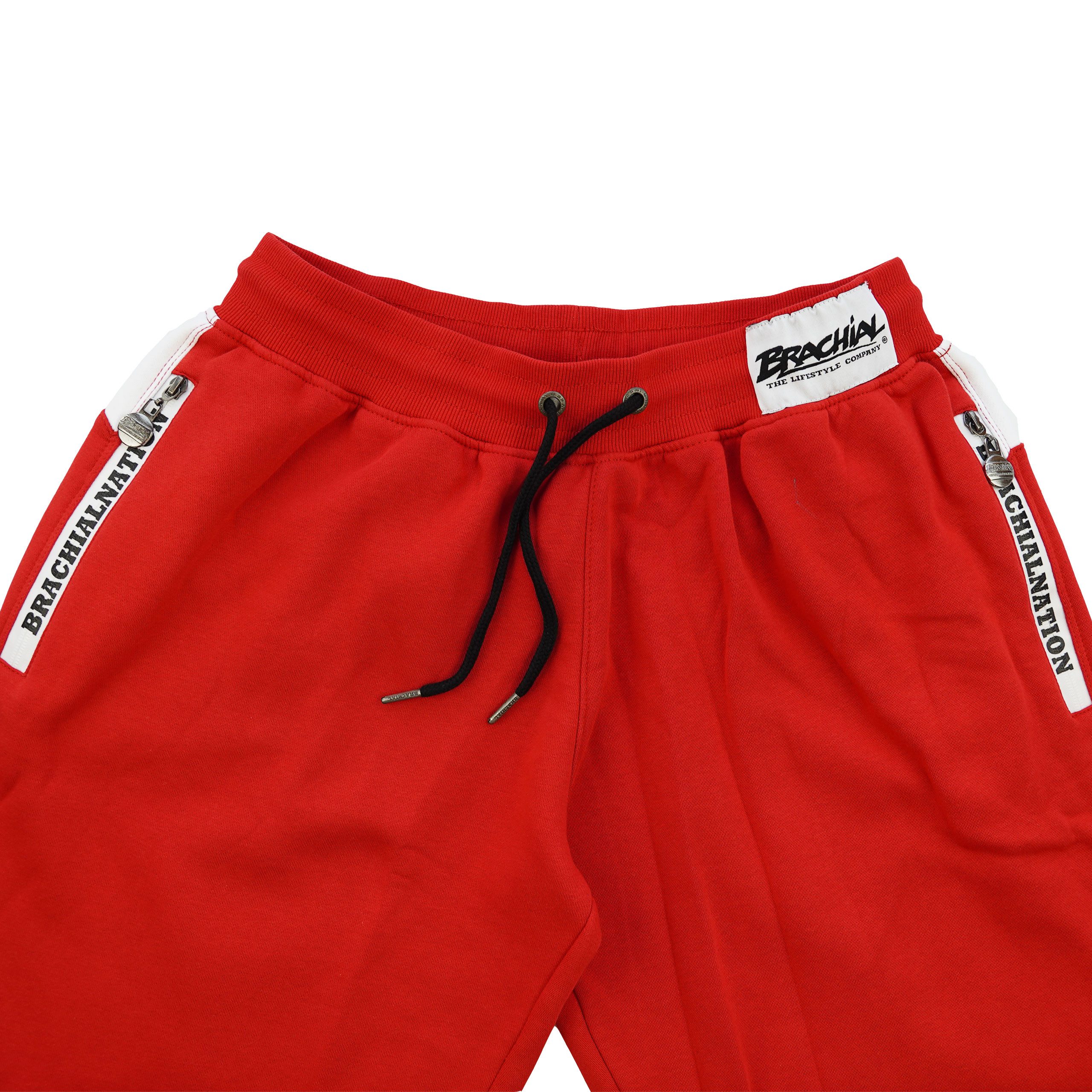 BRACHIAL THE LIFESTYLE COMPANY Sporthose Brachial Sporthose "Rude" rot