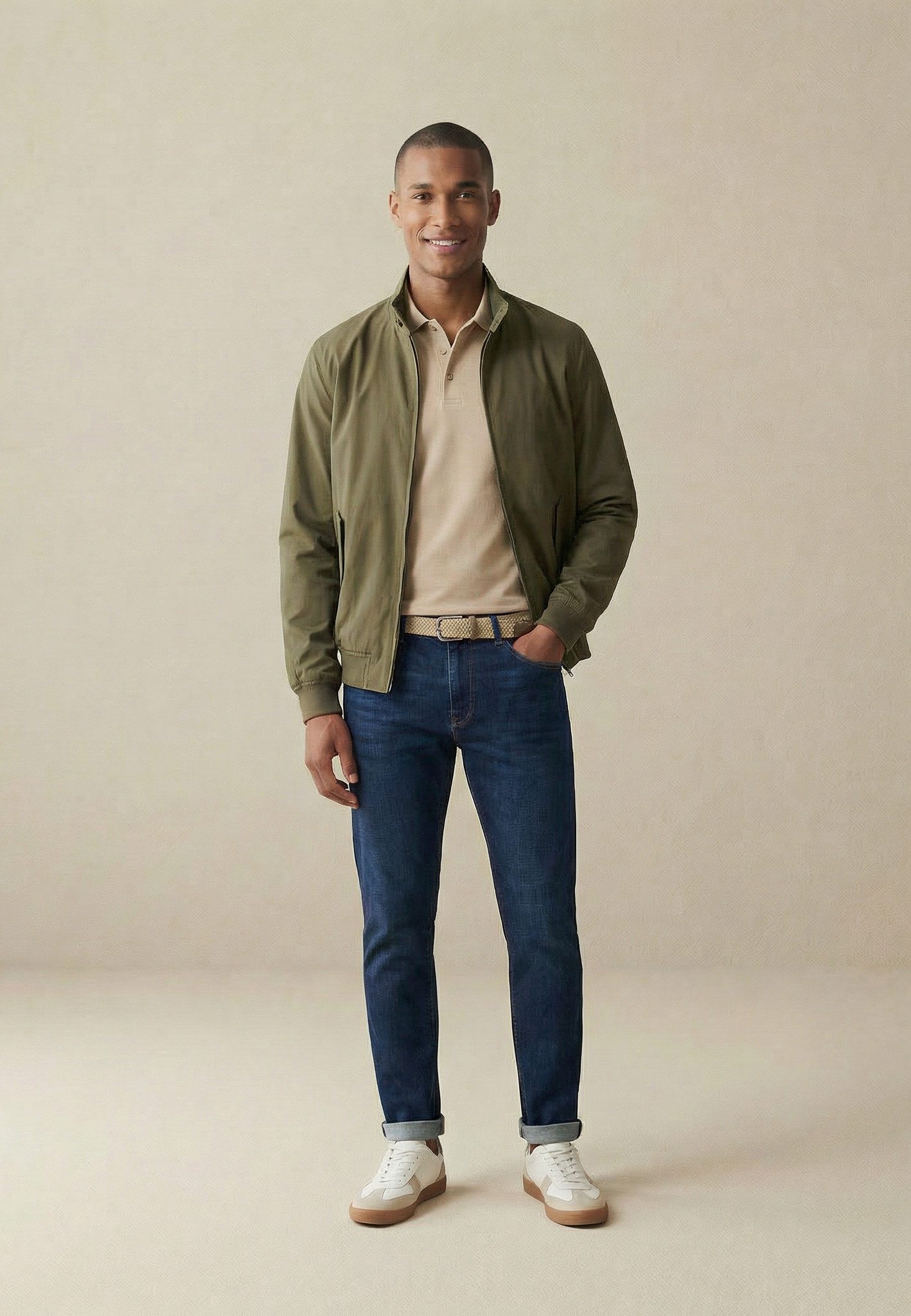 FYNCH-HATTON Blouson mit Reißverschluss und Eingrifftaschen – Bild 2 von 5