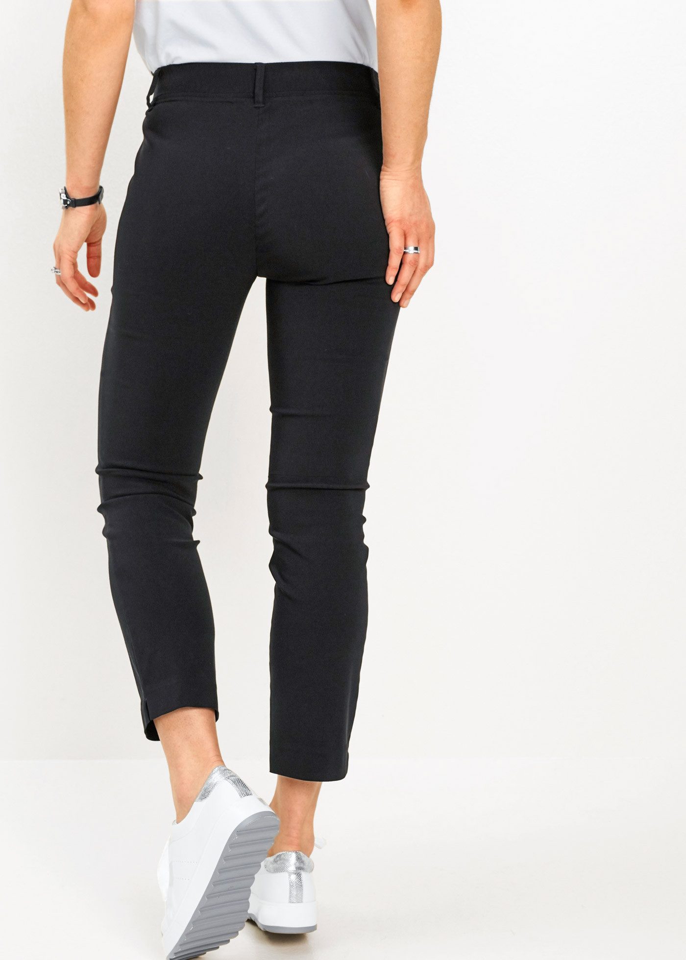 bonprix 7/8-Hose aus elastischem Materialmix mit Viskose, slim fit Passform