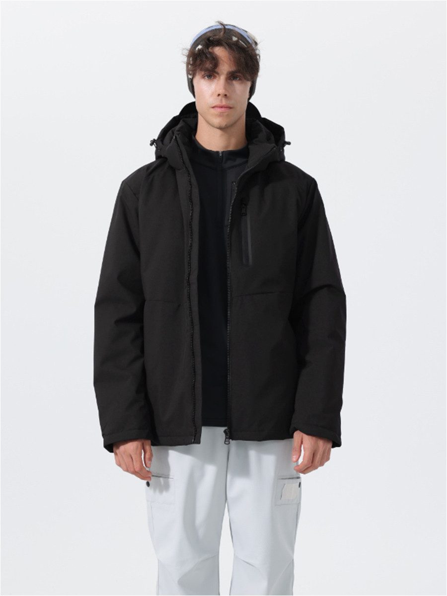 YOUTHUP Winterjacke Funktionale Herren Winterjacke mit Kapuze günstig online kaufen