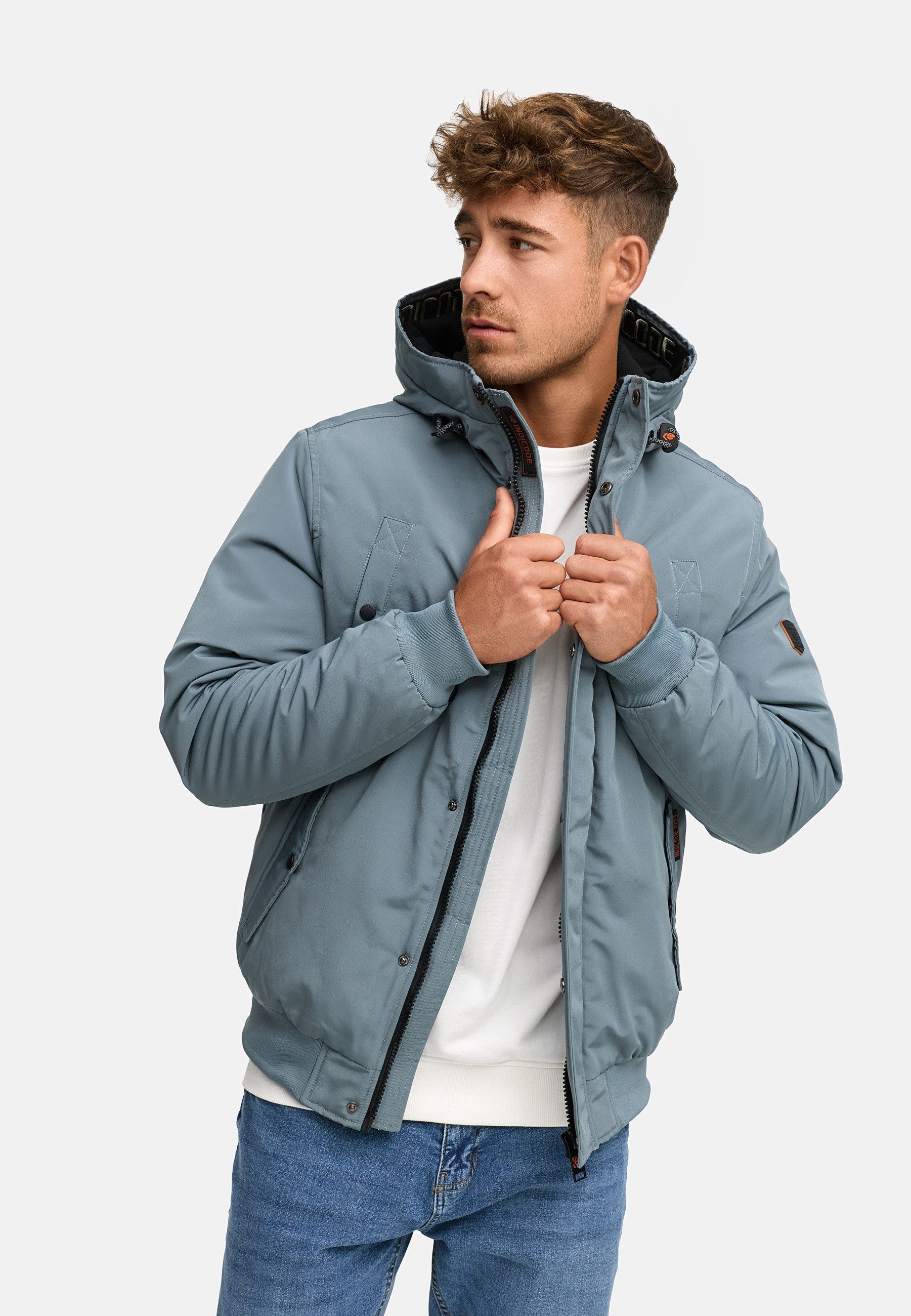 Indicode Winterjacke INAlbanos mit Kapuze und günstig online kaufen