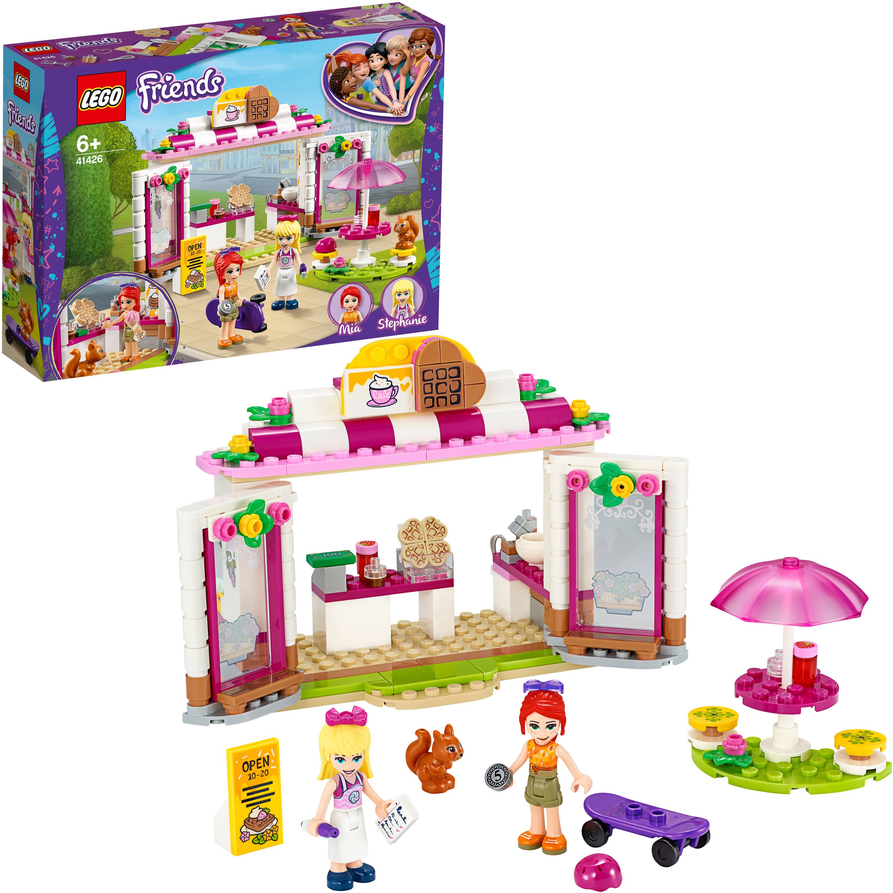 Image of LEGO 41426 Heartlake City Waffelhaus Bausatz, Mehrfarbig