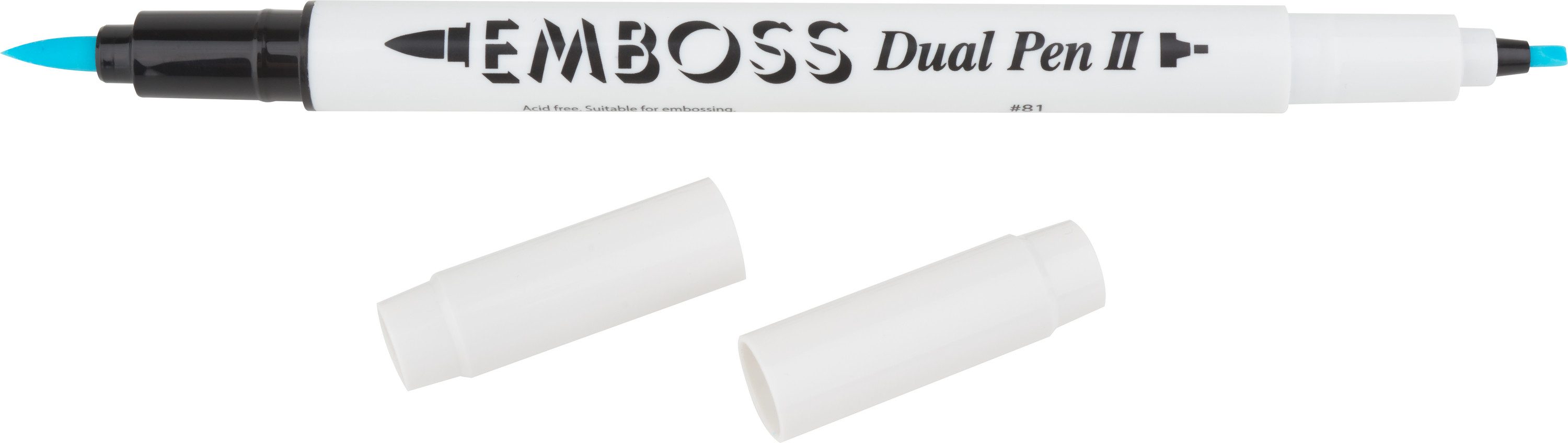 efco Stempel Embossing-Dual-Pen, 18 cm lang