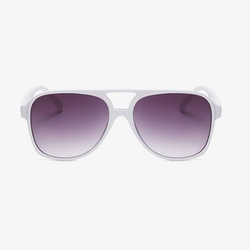 GelldG Sonnenbrille Vintage polarisiert Sonnenbrille Oval Pilotensonnenbrille UV400 Schutz