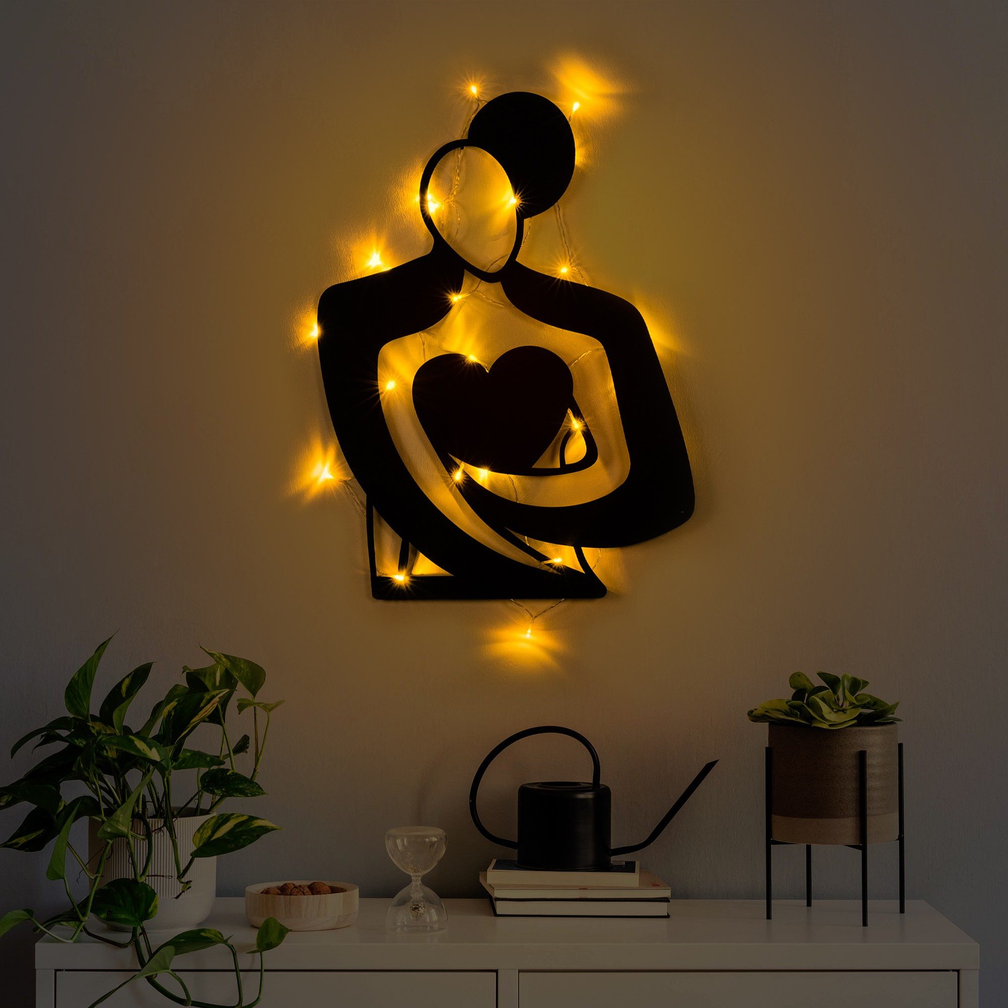 Wallity Wanddekoobjekt METAL BODY, 70 x 52 cm L3764 günstig online kaufen