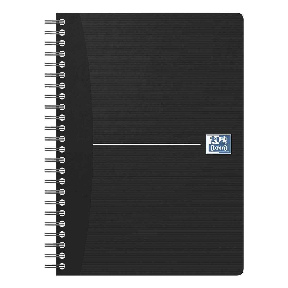 OXFORD Collegeblock Office Essentials, A5 kariert, 90 Blatt, abgerundete Ecken