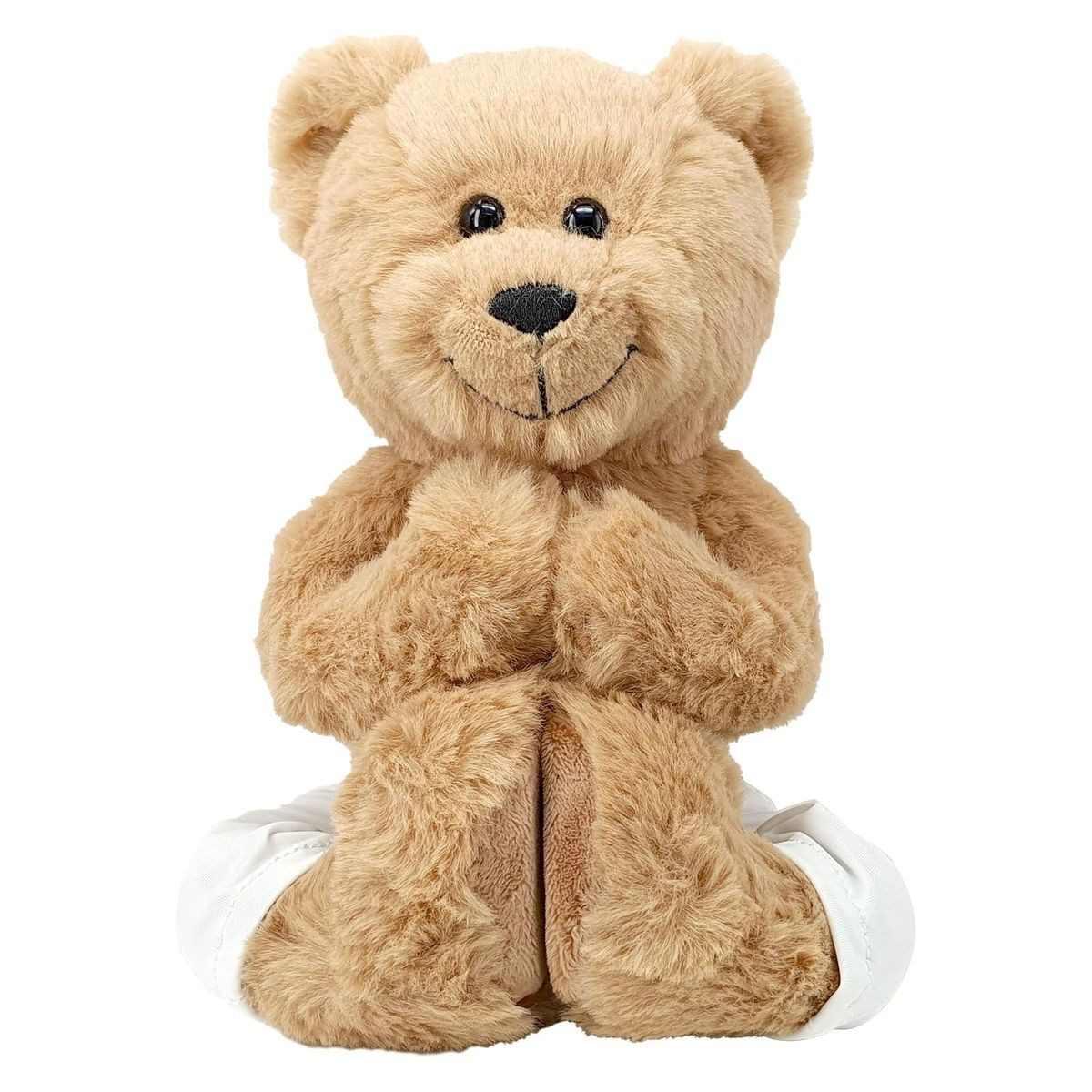 Bauer Kuscheltier Bauer 12241 - Yoga Bär Plüschfigur, 32 cm