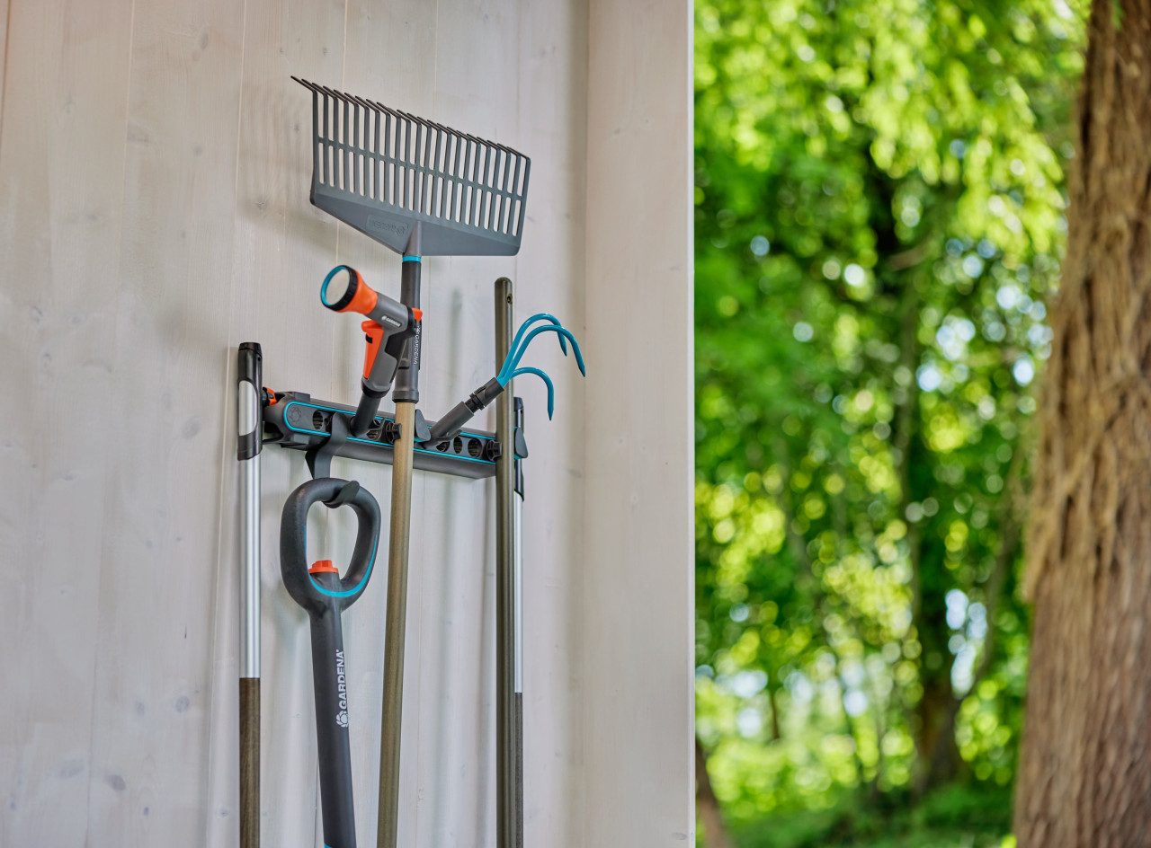 GARDENA Halterung Gardena Stielhalter für Geräteleiste Flex