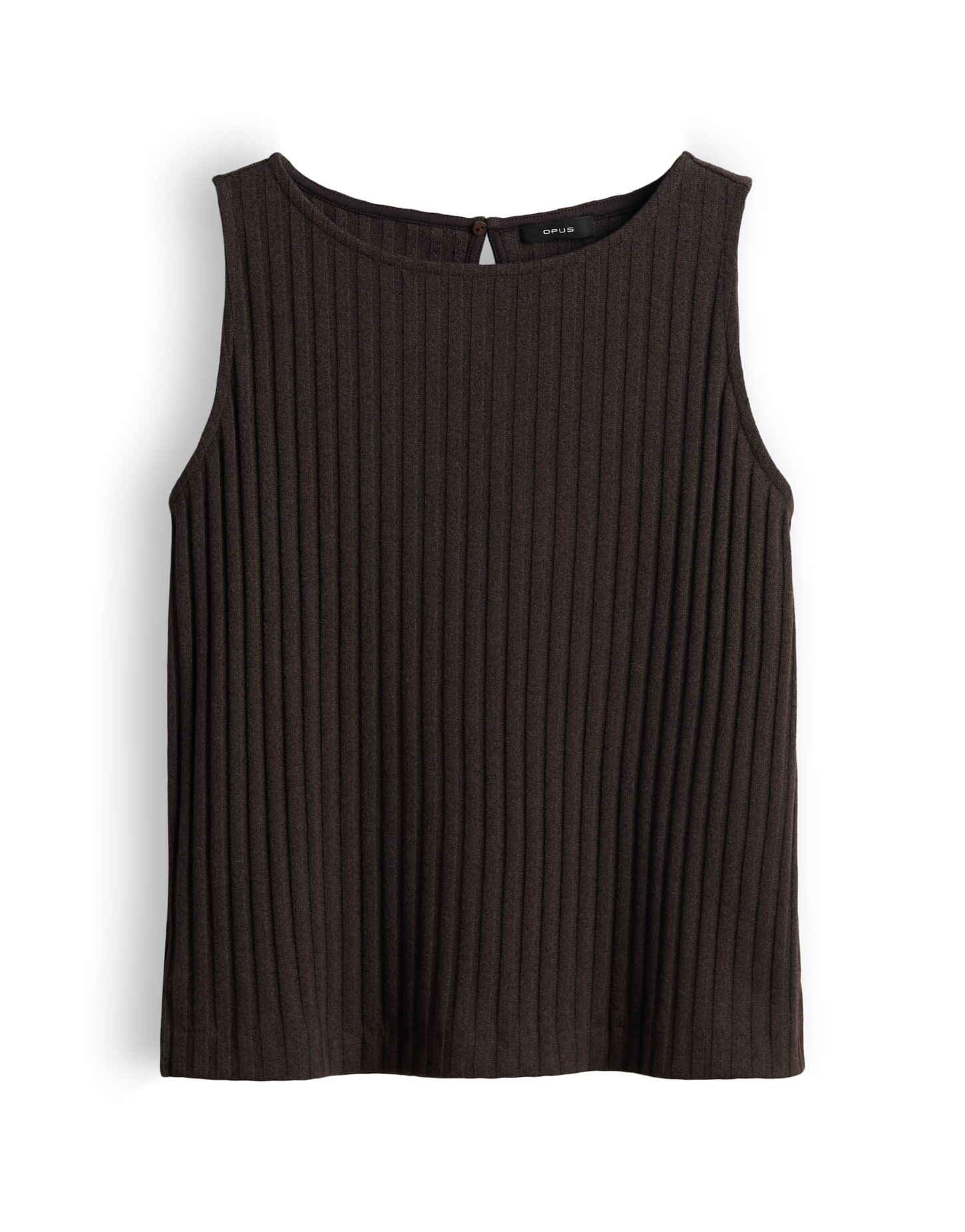 OPUS Shirttop Ipoma slit aus weichem Jersey mit Rippstruktur Seitenschlitze sorgen für angenehme Bewegungsfreiheit