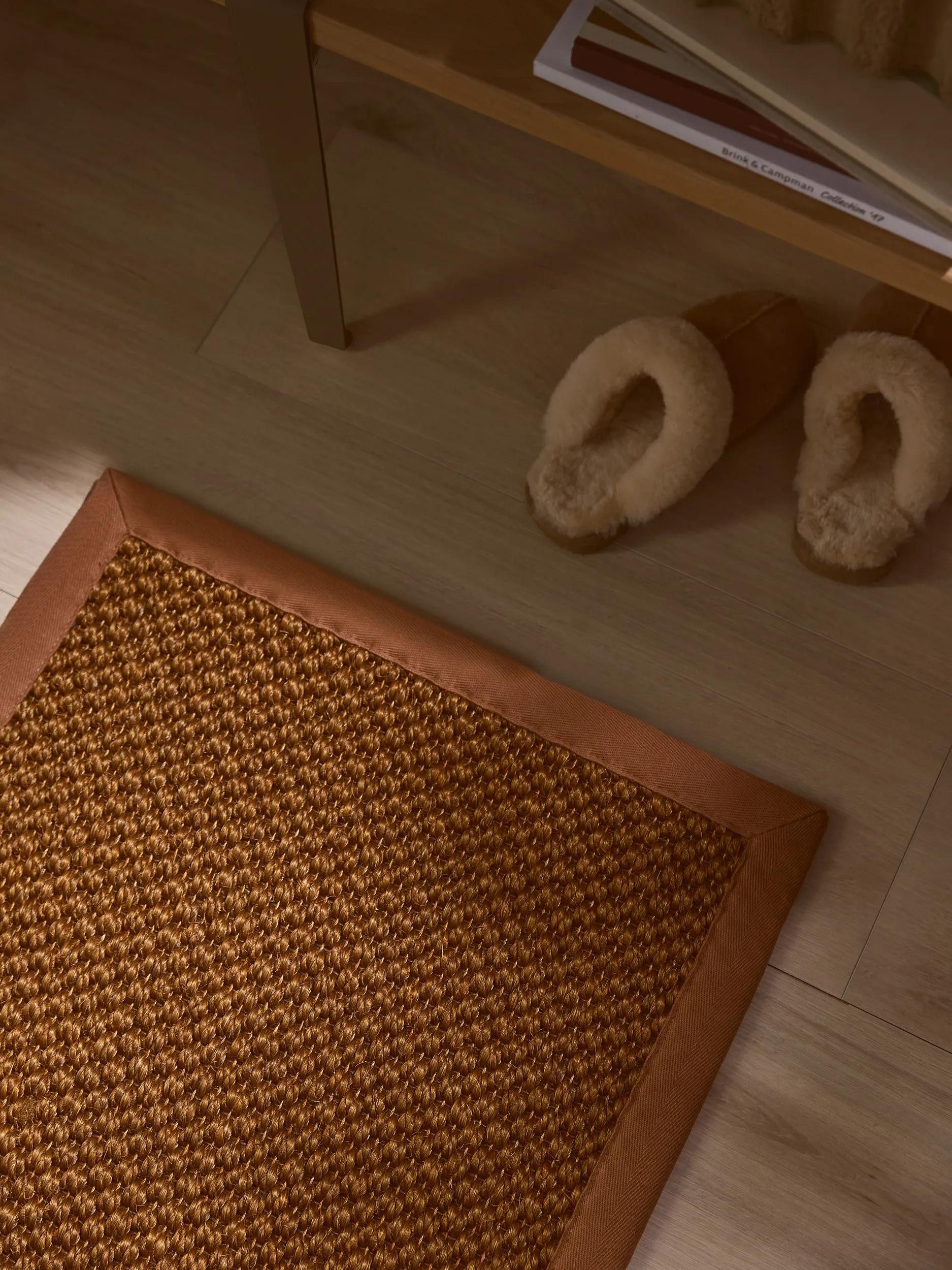 benuta Fußmatte Greta, rechteckig, Höhe: 5 mm, 100% Sisal Naturfaser, Teppich Wohnzimmer, Esszimmer, Schlafzimmer
