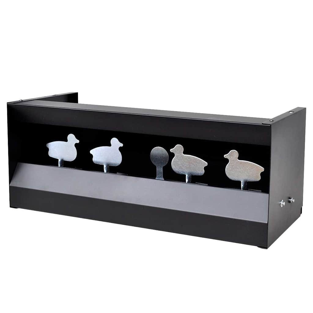 vidaXL Zielscheibe Magnetischer Kugelfangkasten 4 + 1 Ziele Enten-Design