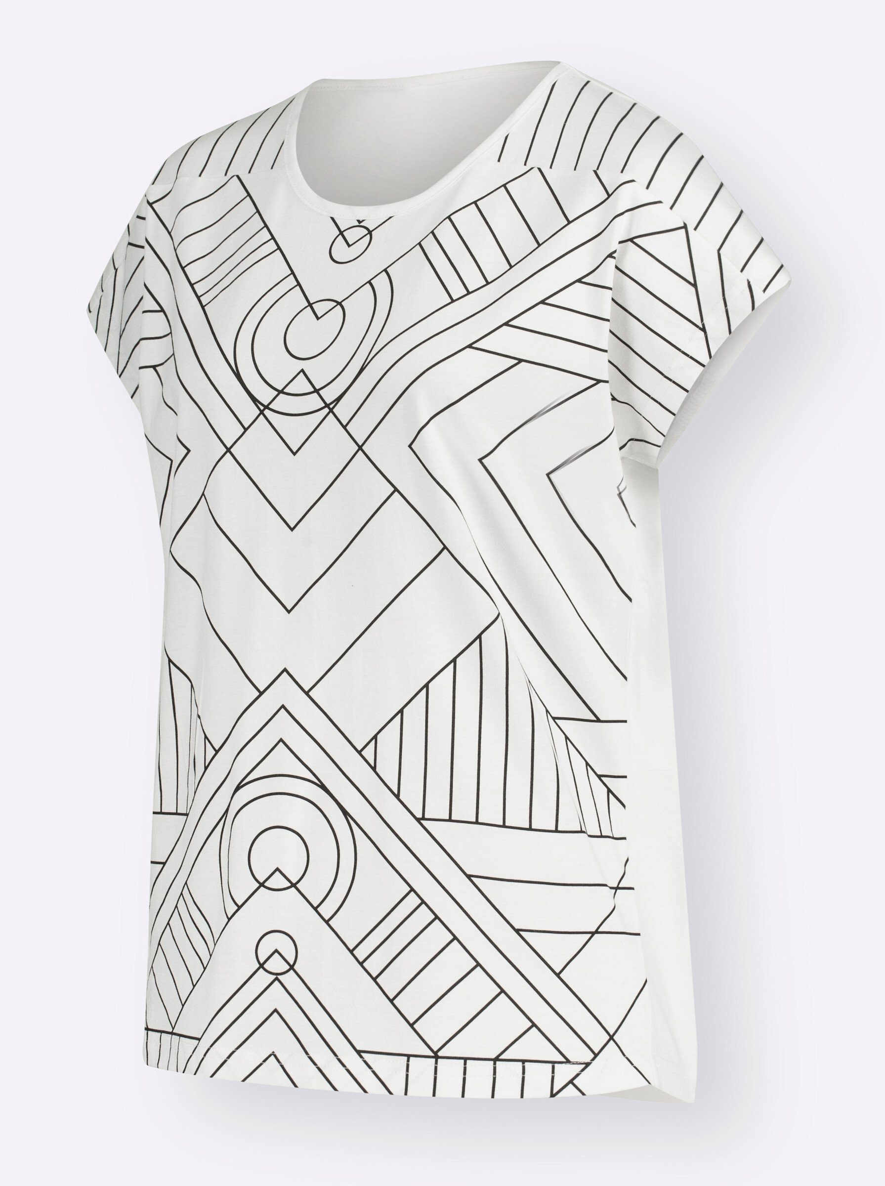 Sieh an! T-Shirt Rundhalsshirt .