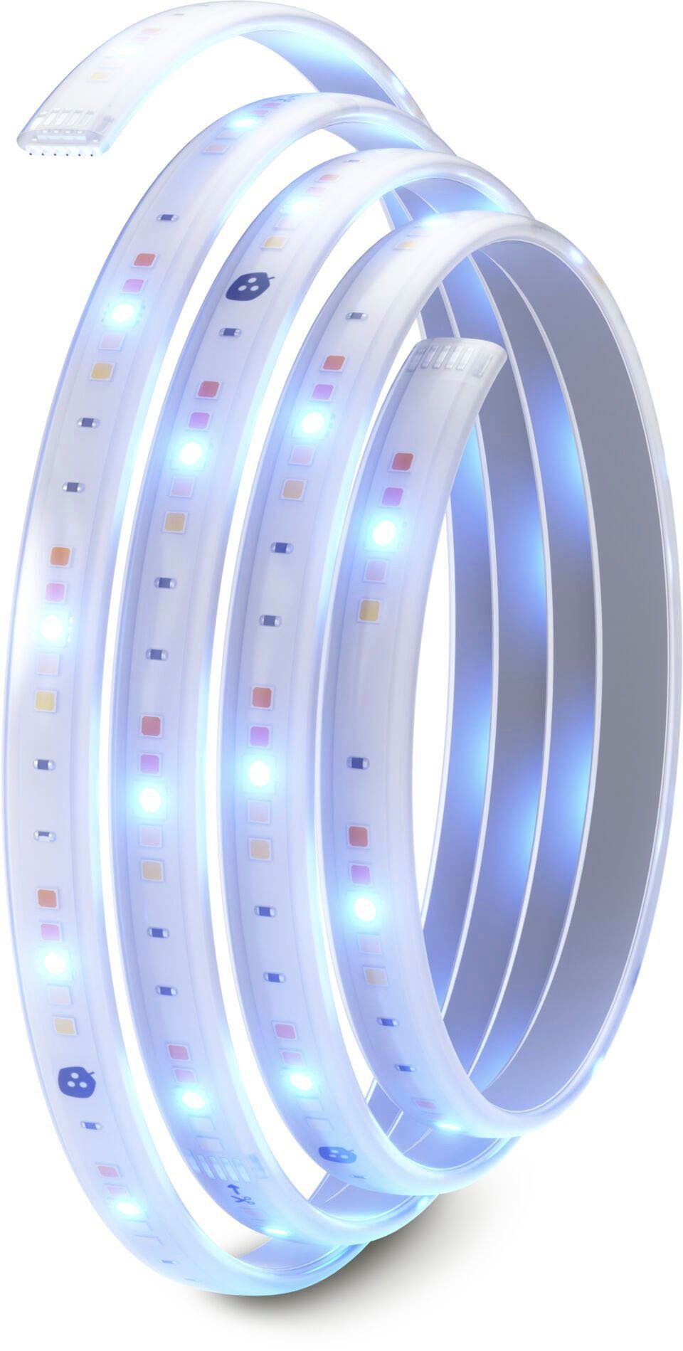 nanoleaf LED Stripe, Erweiterung zu Lightstrip, Erweiterungspack für den  Nanoleaf Smart Matter Lightstrip in zwei Metern Länge