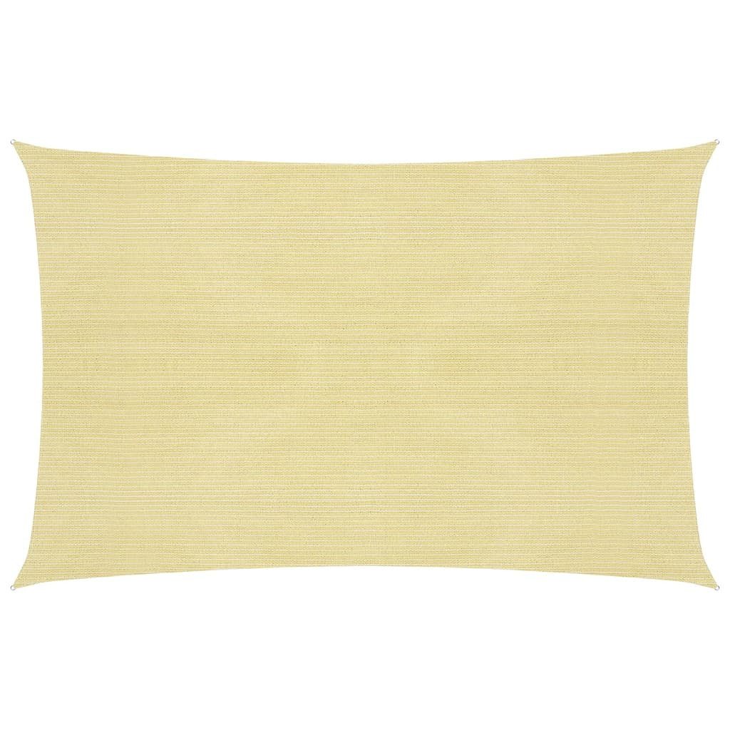 Sonnensegel 2 x 35 m Sonnensegel 160 g m² Beige 2x3,5 m HDPE Beschattung Rechteck