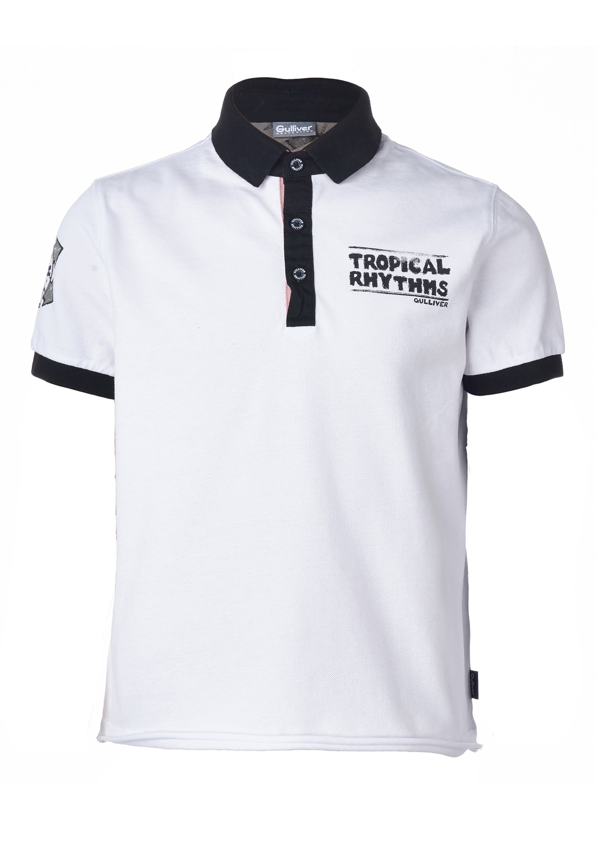 mit Print Poloshirt stylischem Animal Gulliver