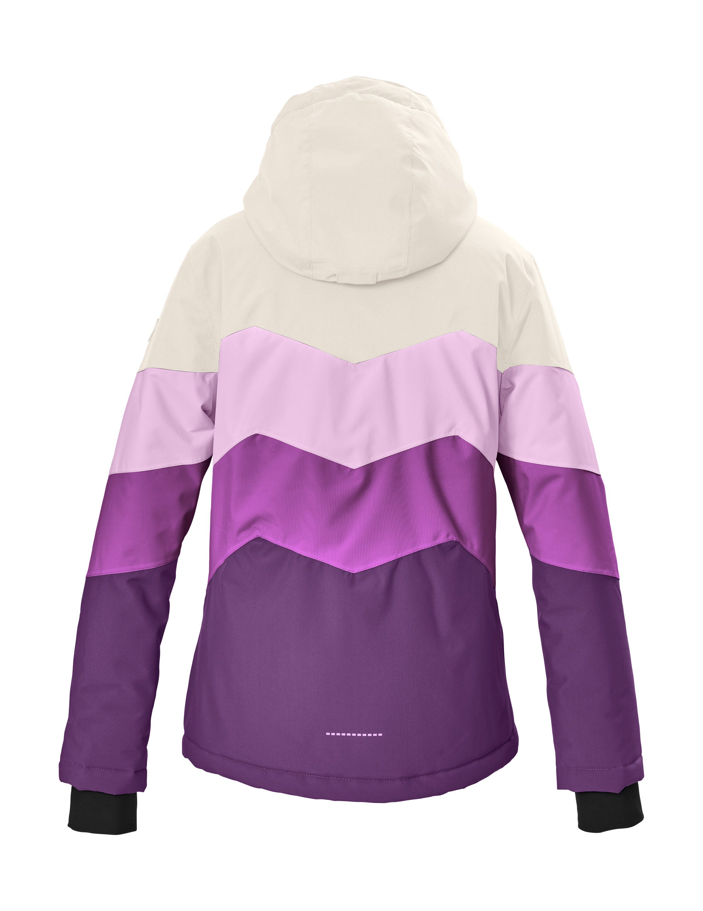 Killtec Skijacke KSW 188 GRLS SKI JCKT Kinder Skijacke: wasserdicht, atmungsaktiv, verstellbar, Colourblock