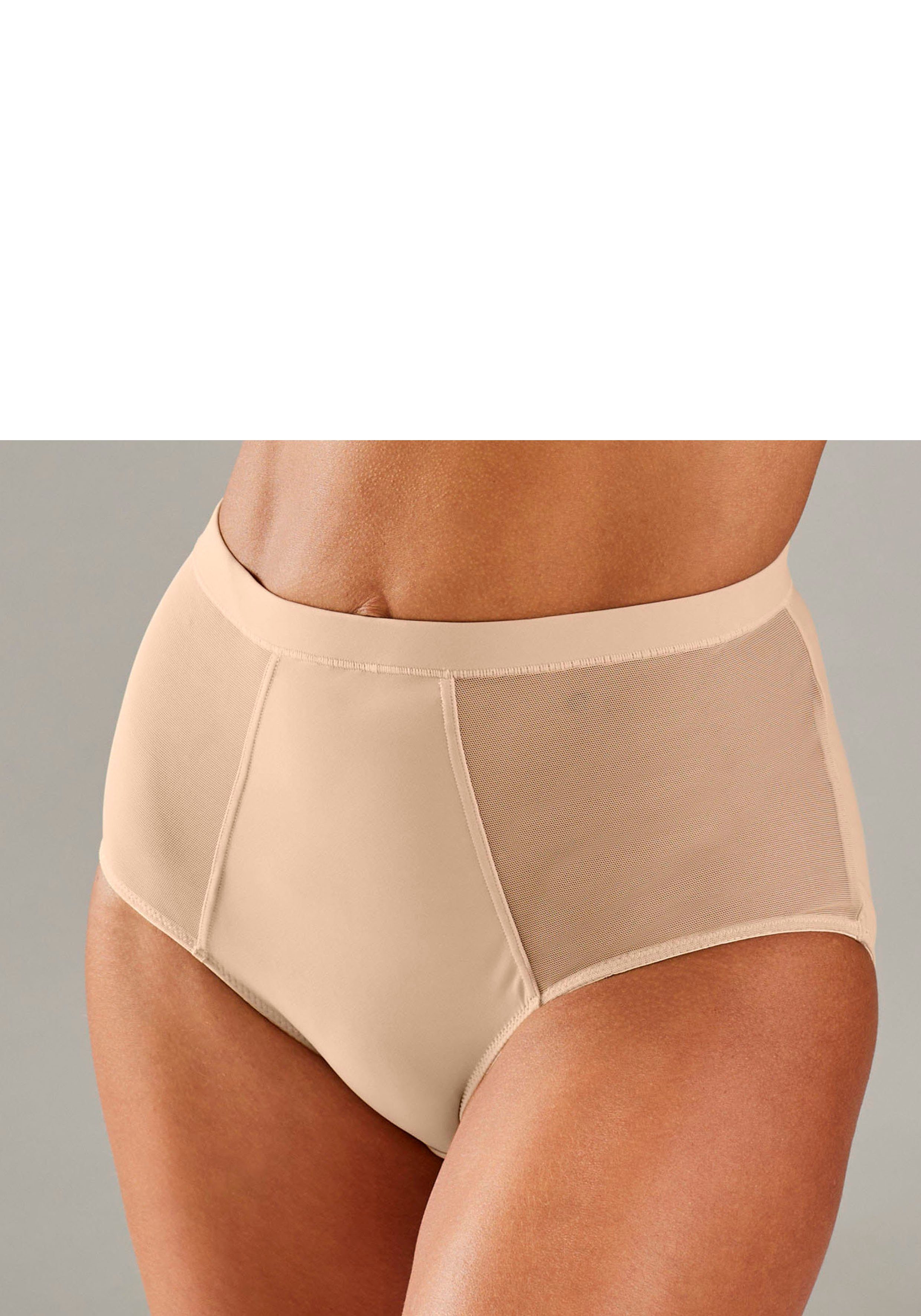 Mesh-Einsätzen mit Nuance Slip toffee seitlichen