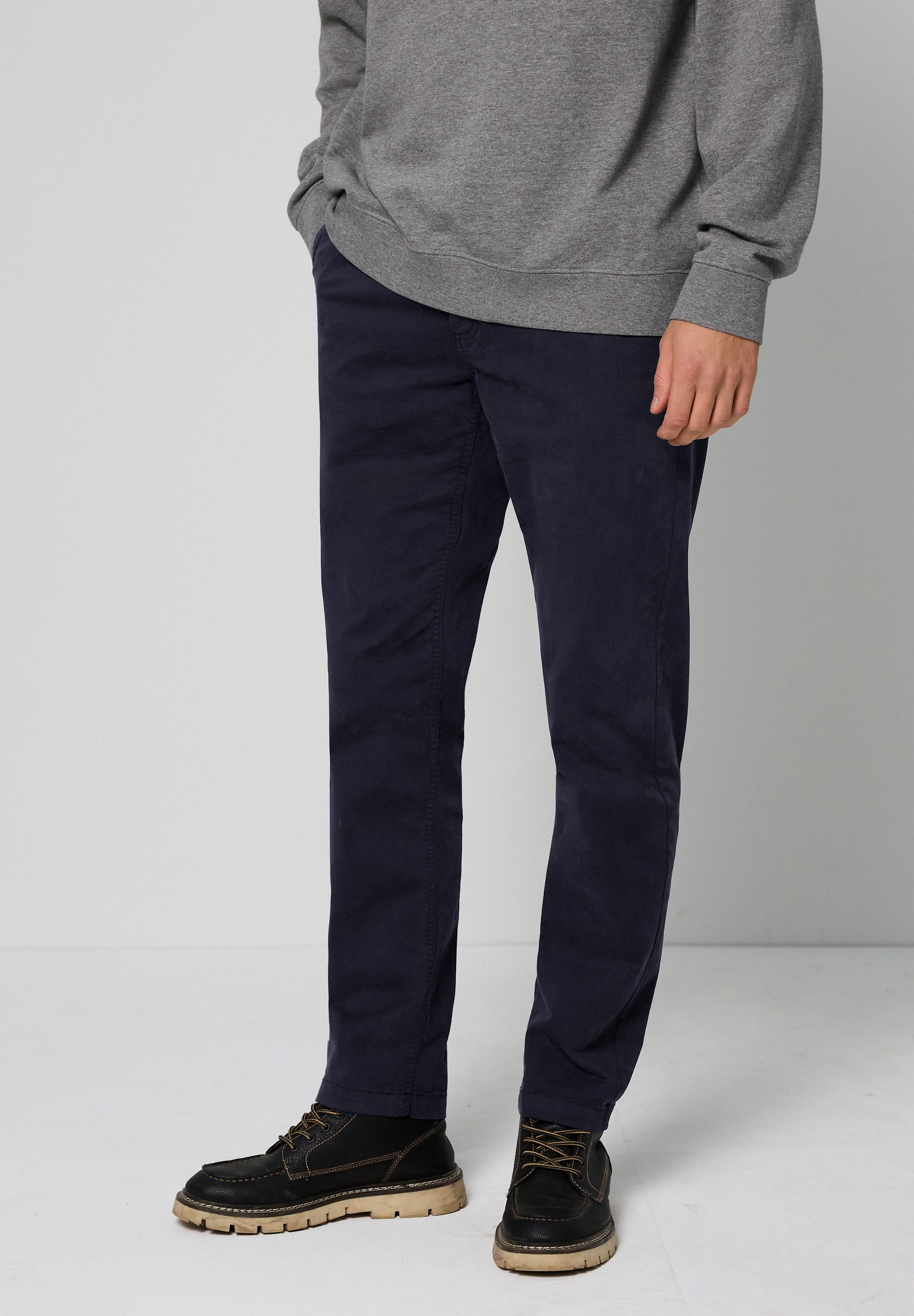 STREET ONE MEN Chinohose aus Baumwolle mit Stretchanteil