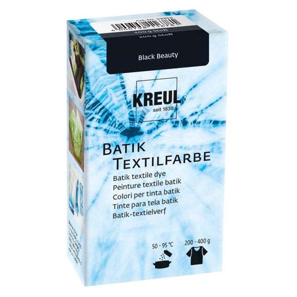 C. KREUL Textilfarbe KREUL Batik Textilfarbe black beauty 70g