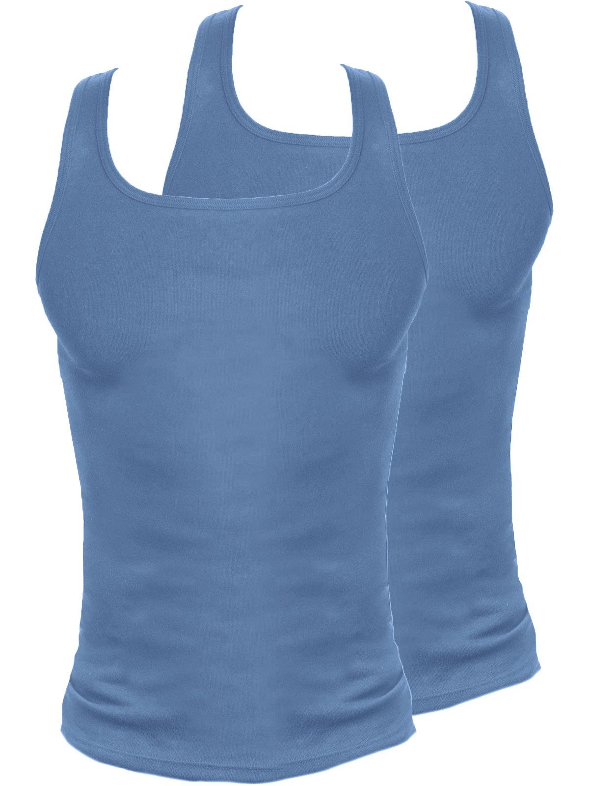 Achselhemd Markenqualität KUMPF Herren hohe Bio Pack 2er Cotton (Packung, 2-St) Unterhemd